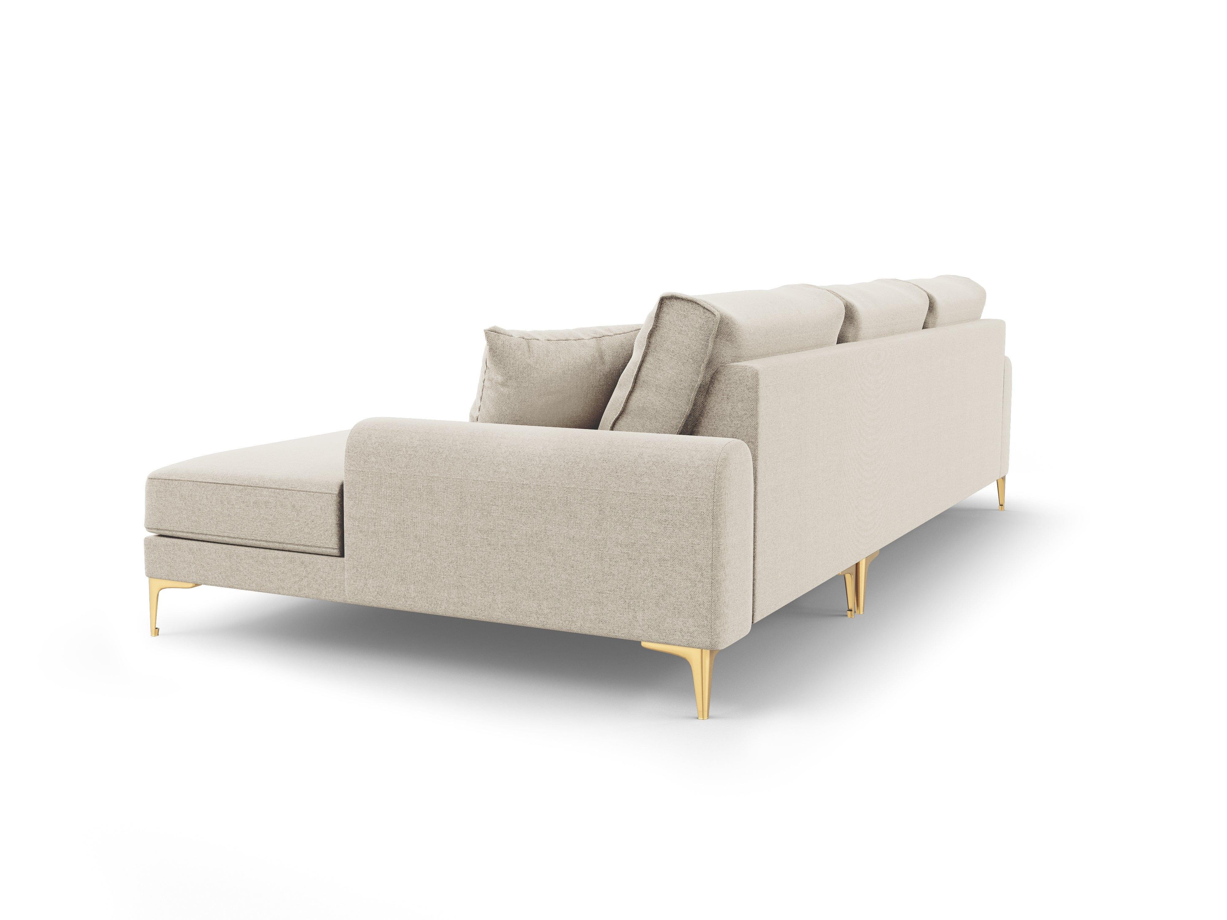 Narożnik prawostronny MADARA jasnobeżowy Mazzini Sofas Eye on Design