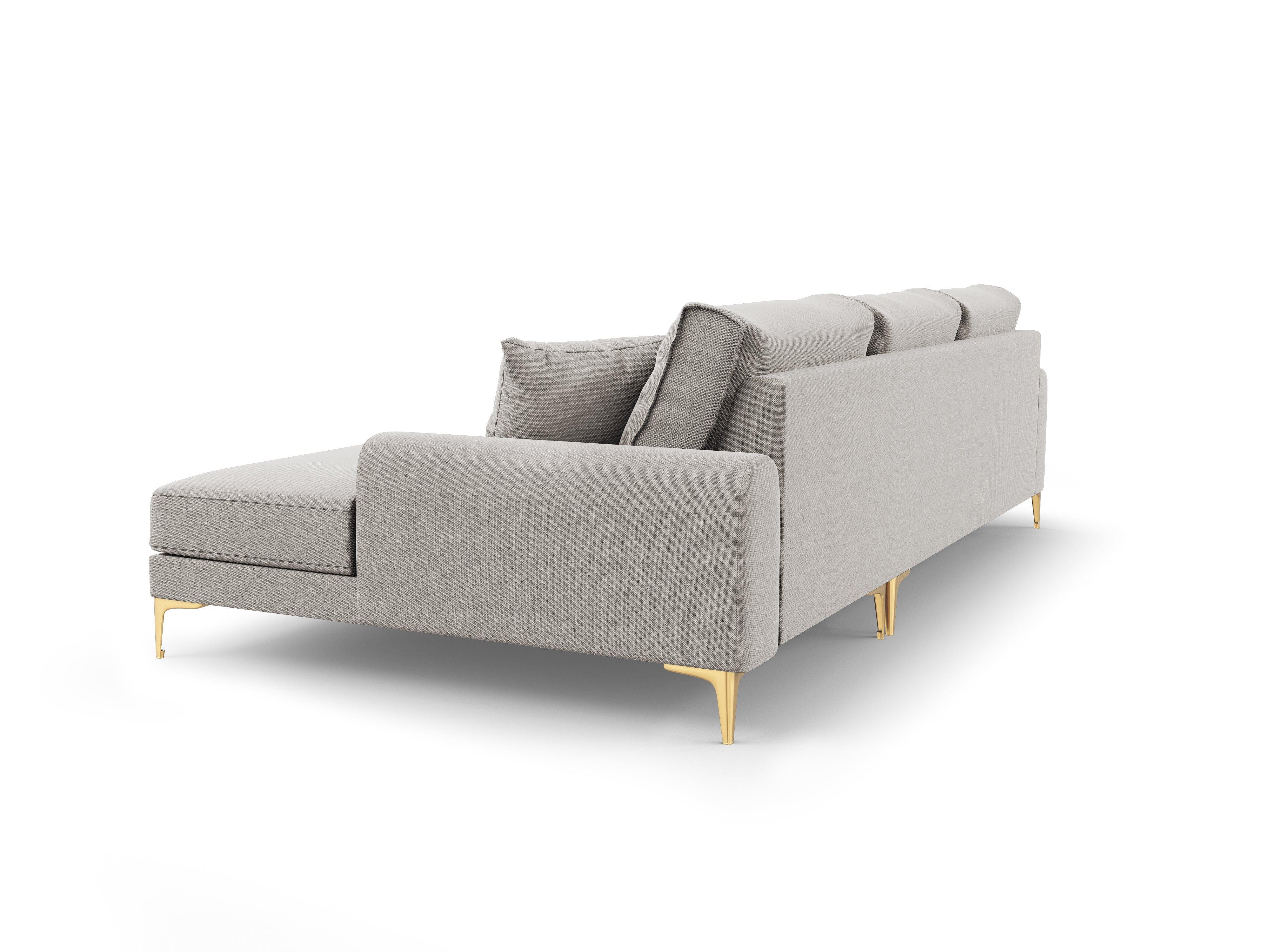 Narożnik prawostronny MADARA jasnoszary Mazzini Sofas Eye on Design