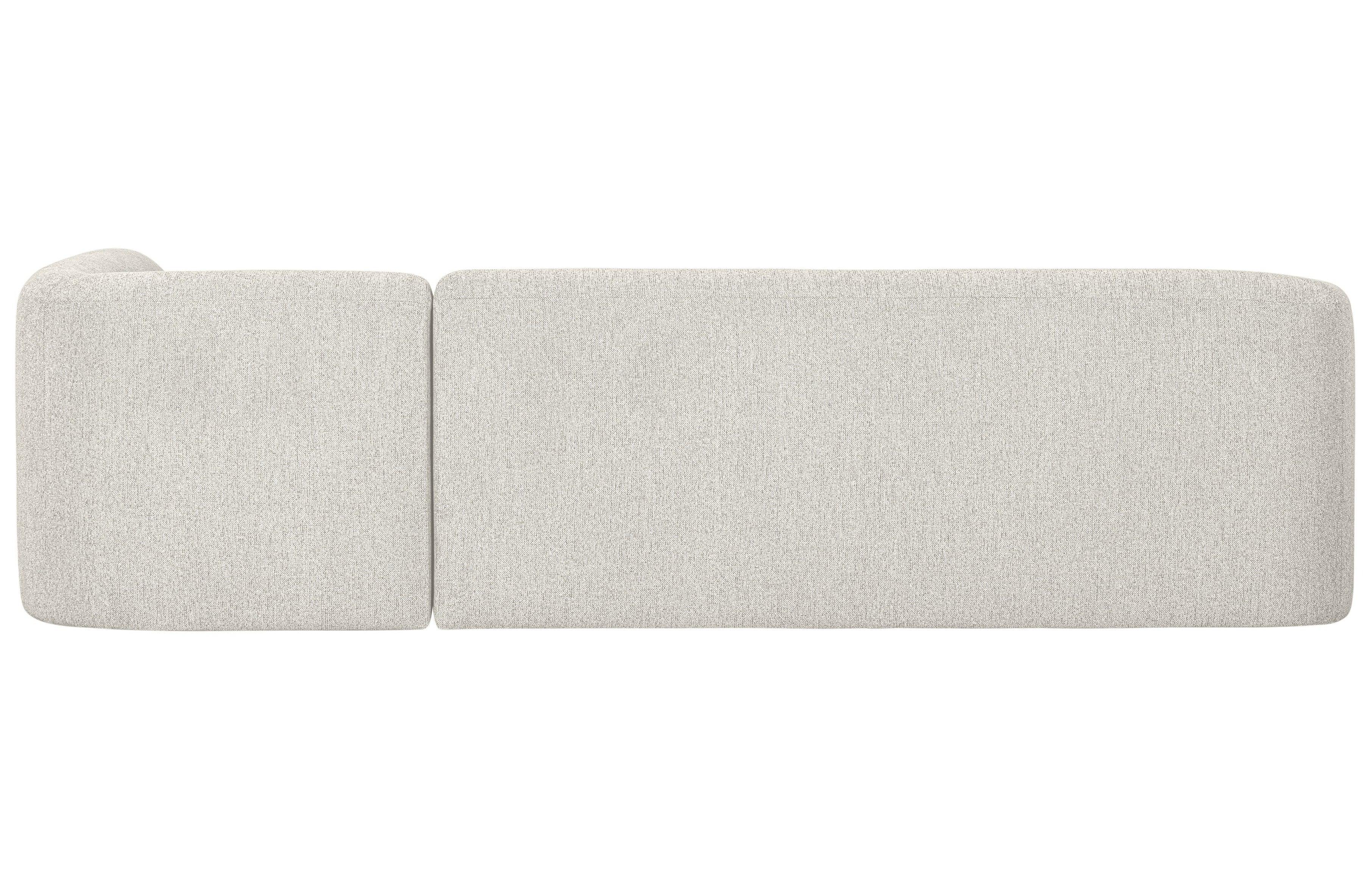 Narożnik prawostronny SLOPING melanż perłowy Be Pure Eye on Design