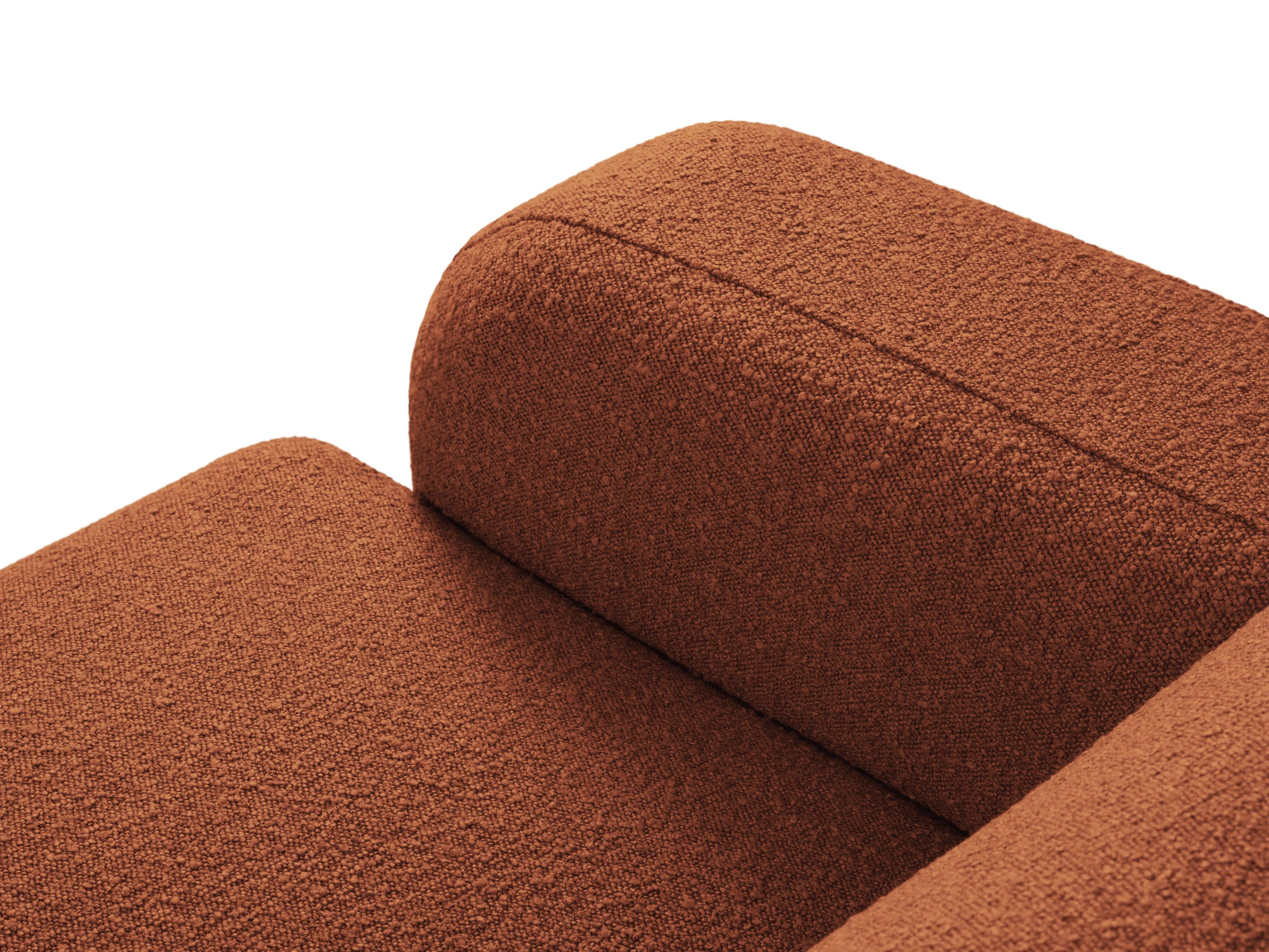 Narożnik prawostronny w tkaninie boucle 4-osobowy LOLA brązowy Windsor & Co Eye on Design