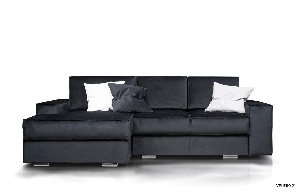 Narożnik rozkładany prawostronny TYBERIAS Rosanero Eye on Design