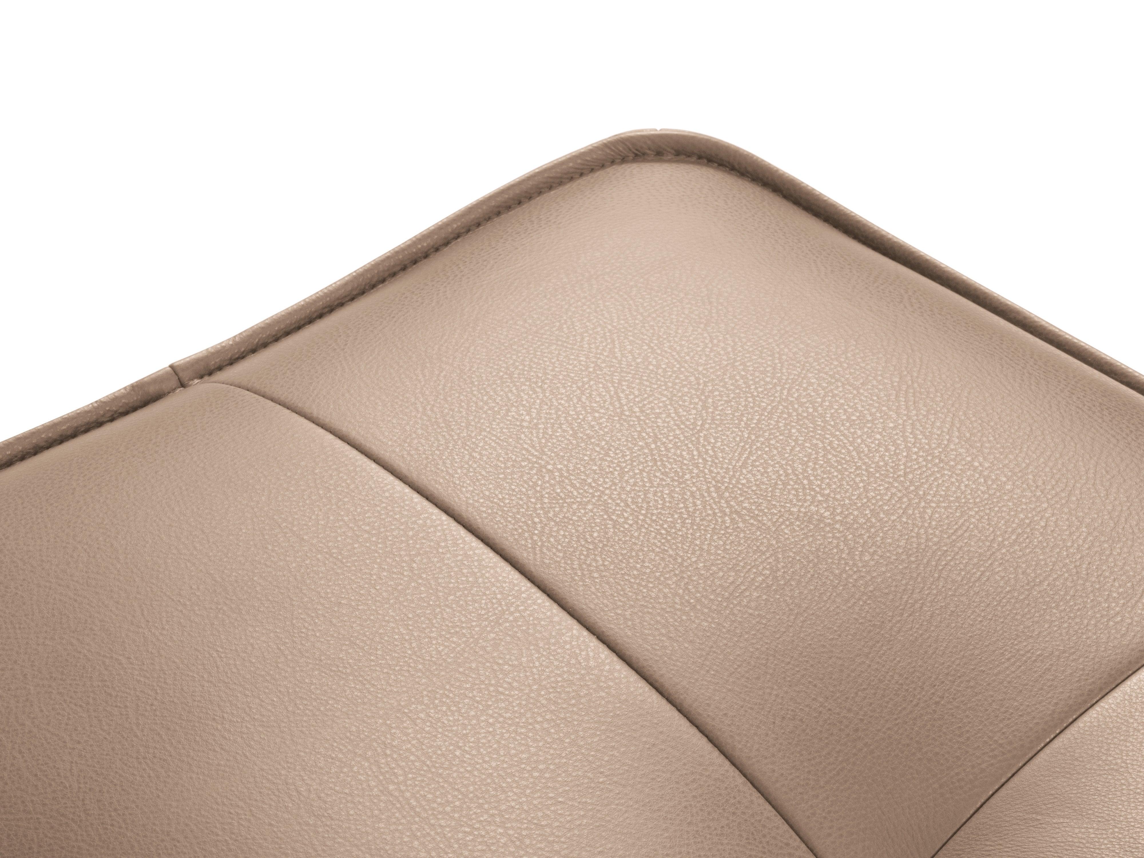 Narożnik skórzany prawostronny otwarty LILY cappuccino Maison Heritage Eye on Design