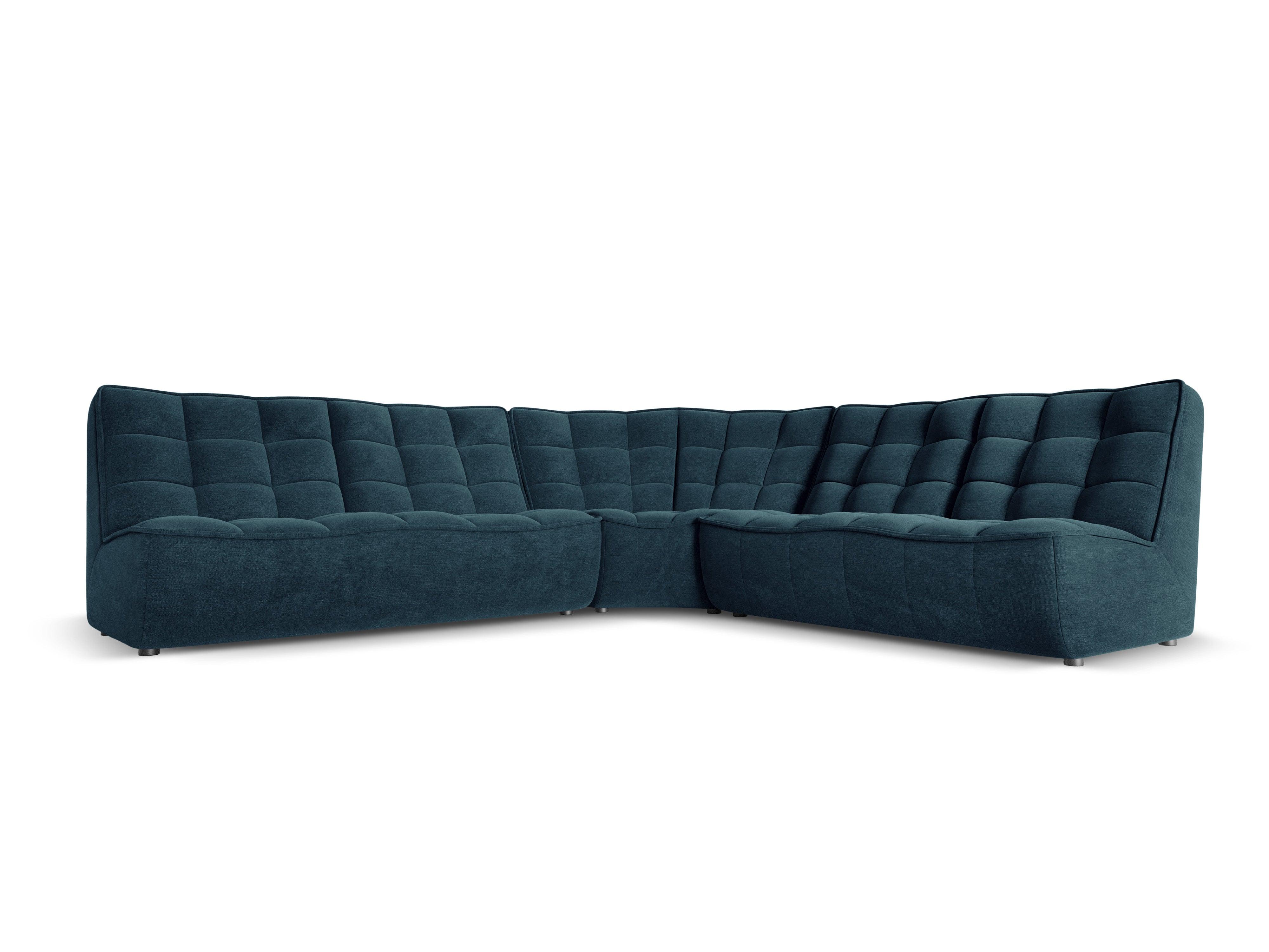 Narożnik symetryczny MONI granatowy Maison Heritage Eye on Design