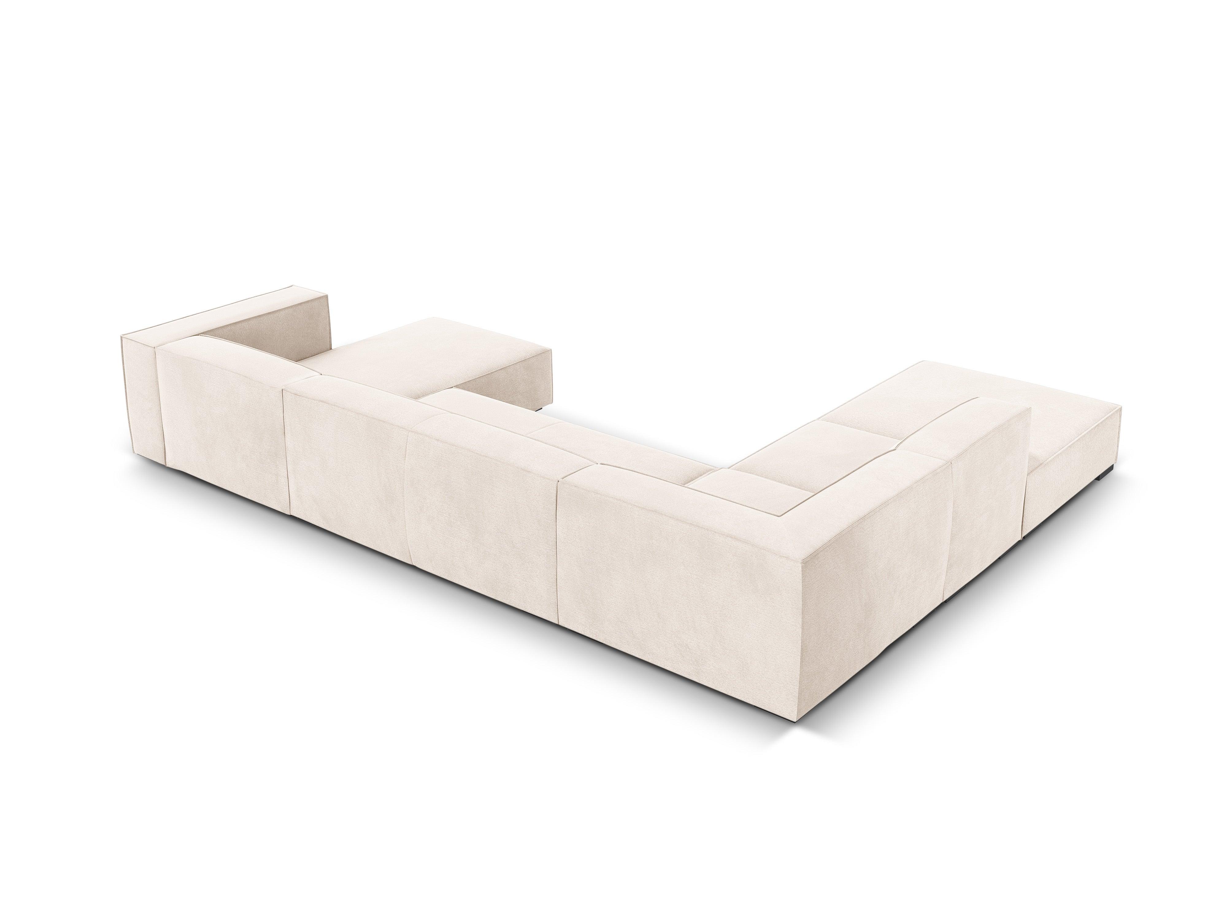 Narożnik w kształcie U lewostronny MADAME jasnobeżowy Windsor & Co Eye on Design