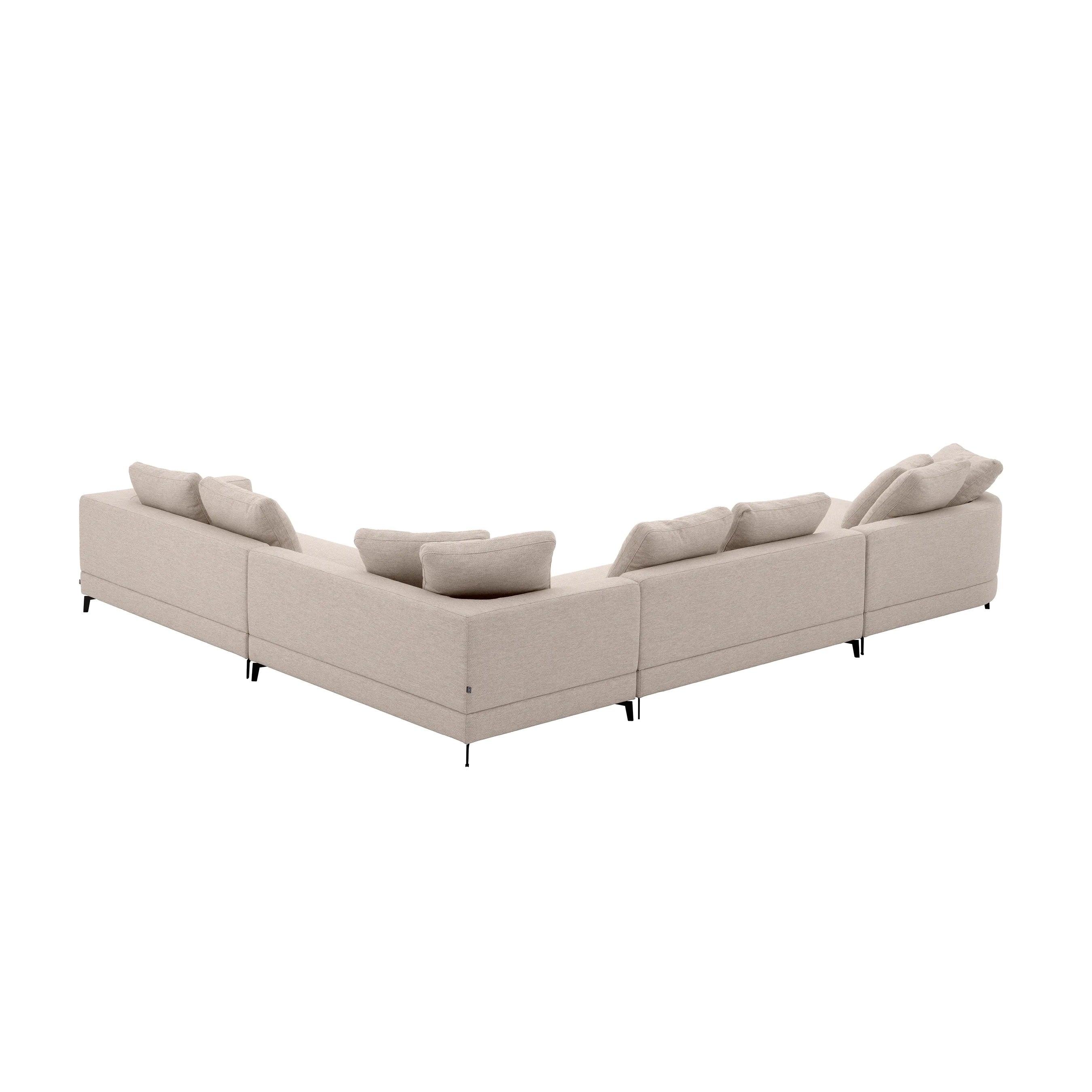 Narożnik w kształcie U MODERNO piaskowy Eichholtz Eye on Design