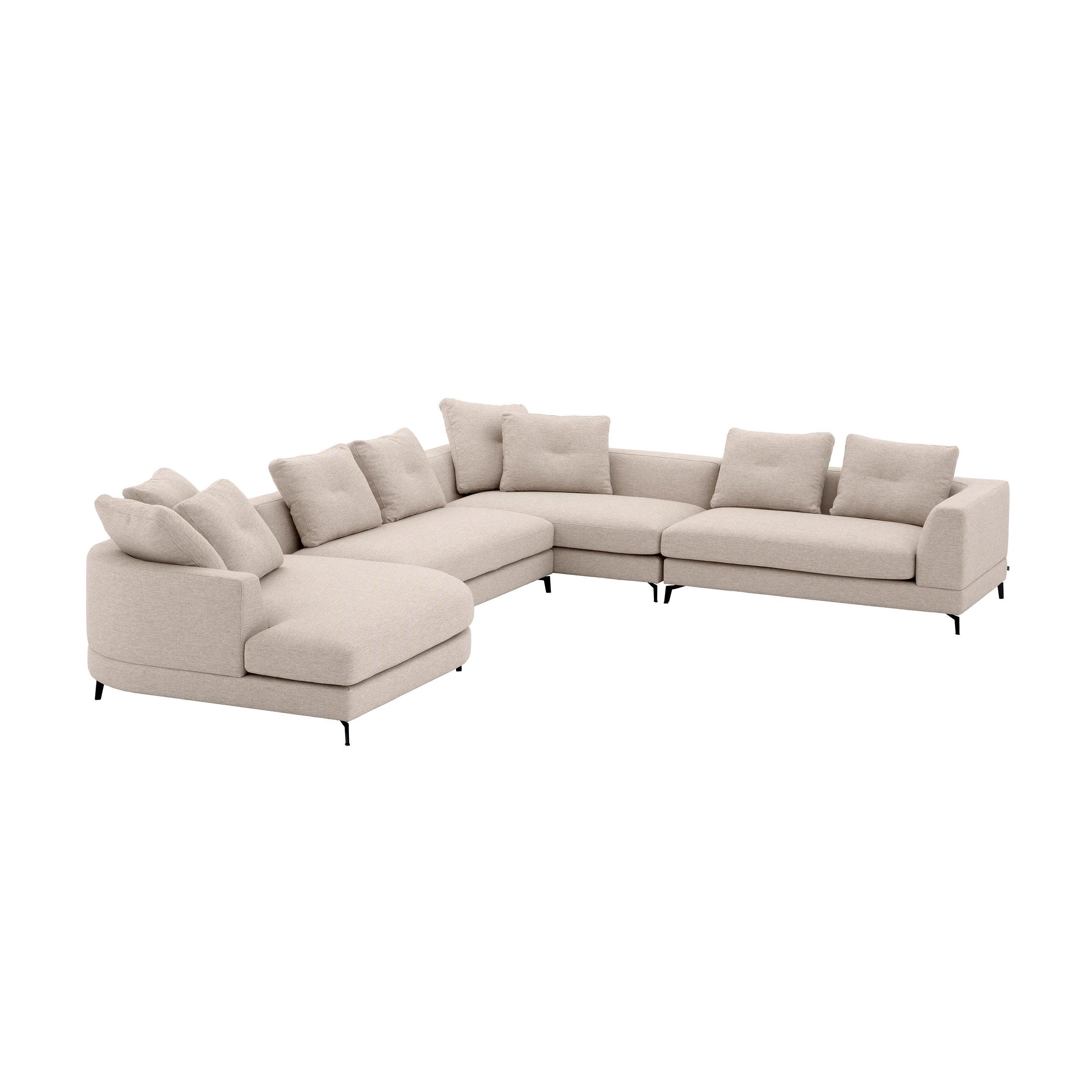 Narożnik w kształcie U MODERNO piaskowy Eichholtz Eye on Design