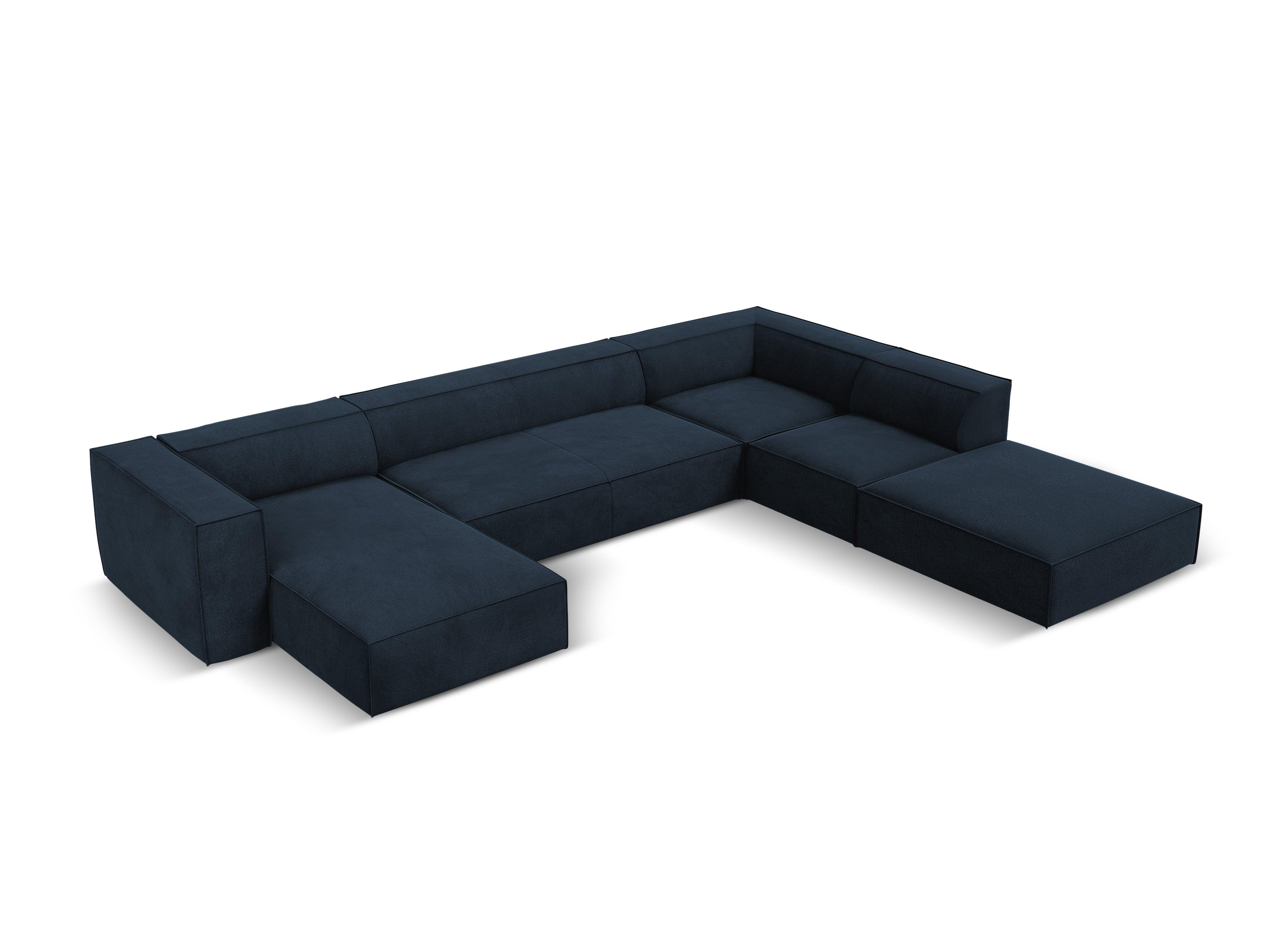 Narożnik w kształcie U prawostronny MADAME granatowy Windsor & Co Eye on Design