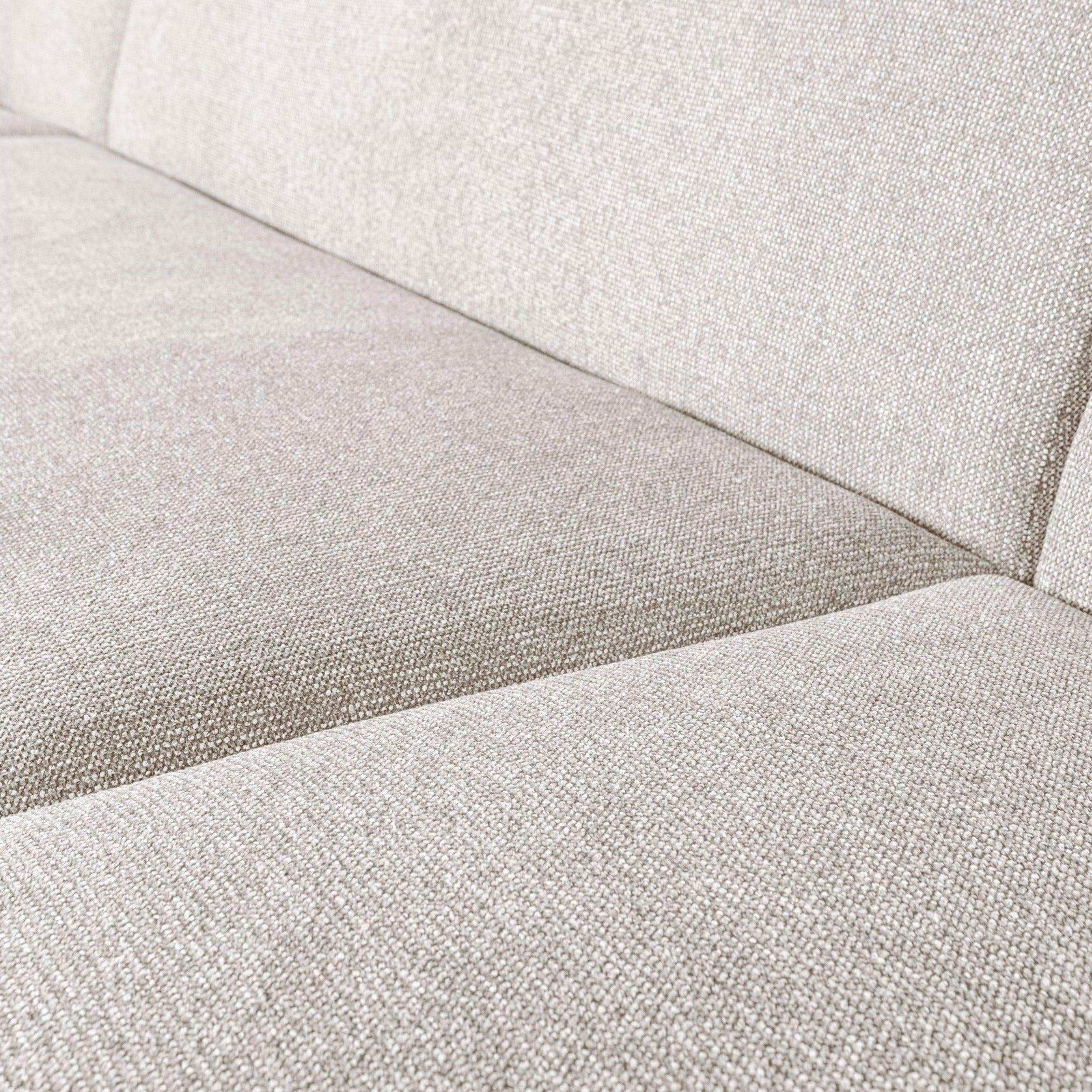 Narożnik w kształcie U SLOPING melanż perłowy Be Pure Eye on Design