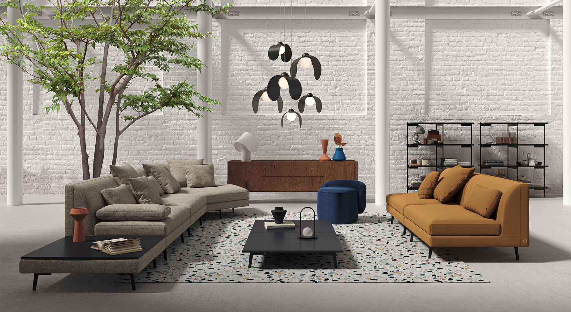 Narożnik WARMOVER ciemnoszary Liu Jo Living Eye on Design