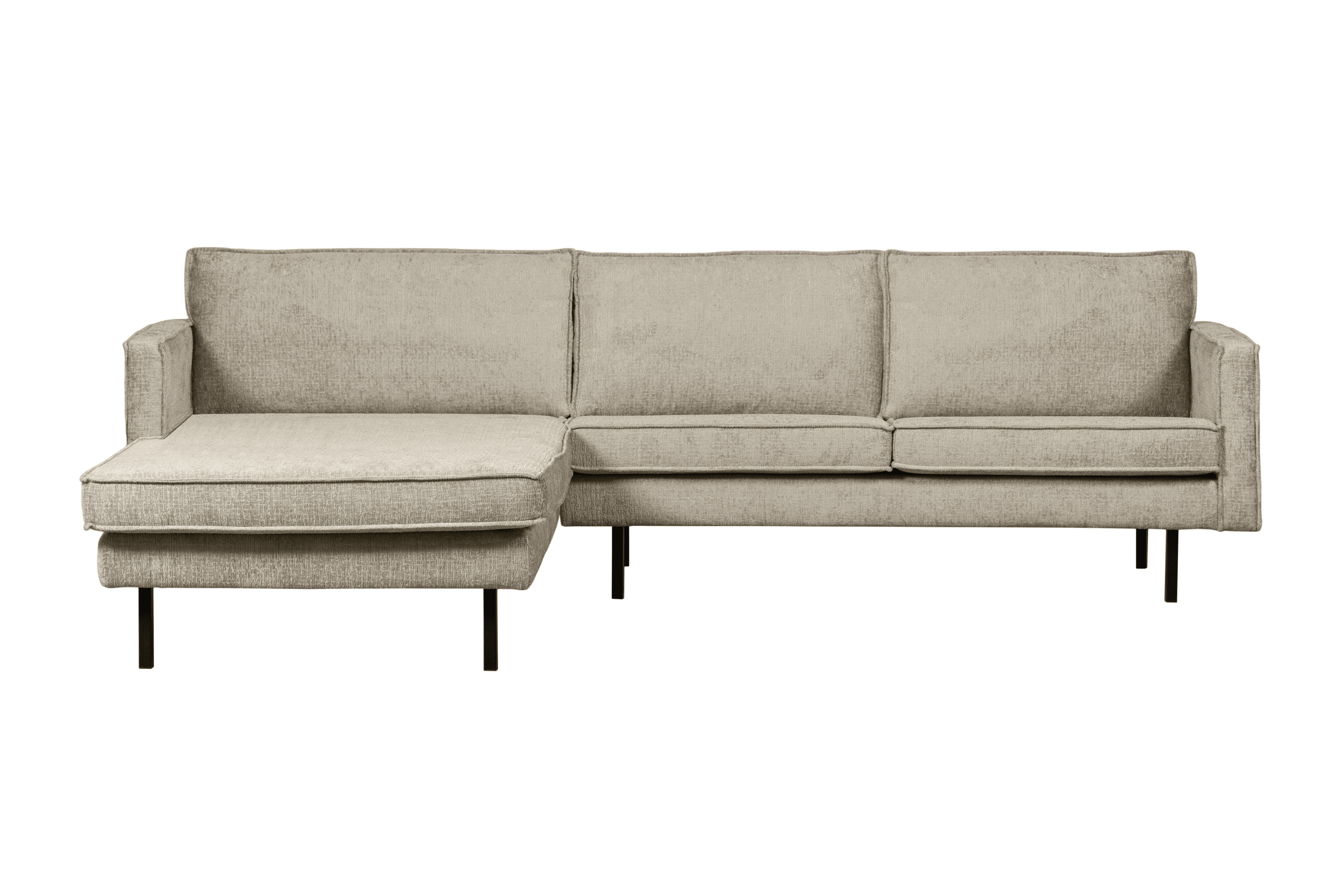 Narożnik welurowy lewostronny RODEO beżowy Be Pure Eye on Design