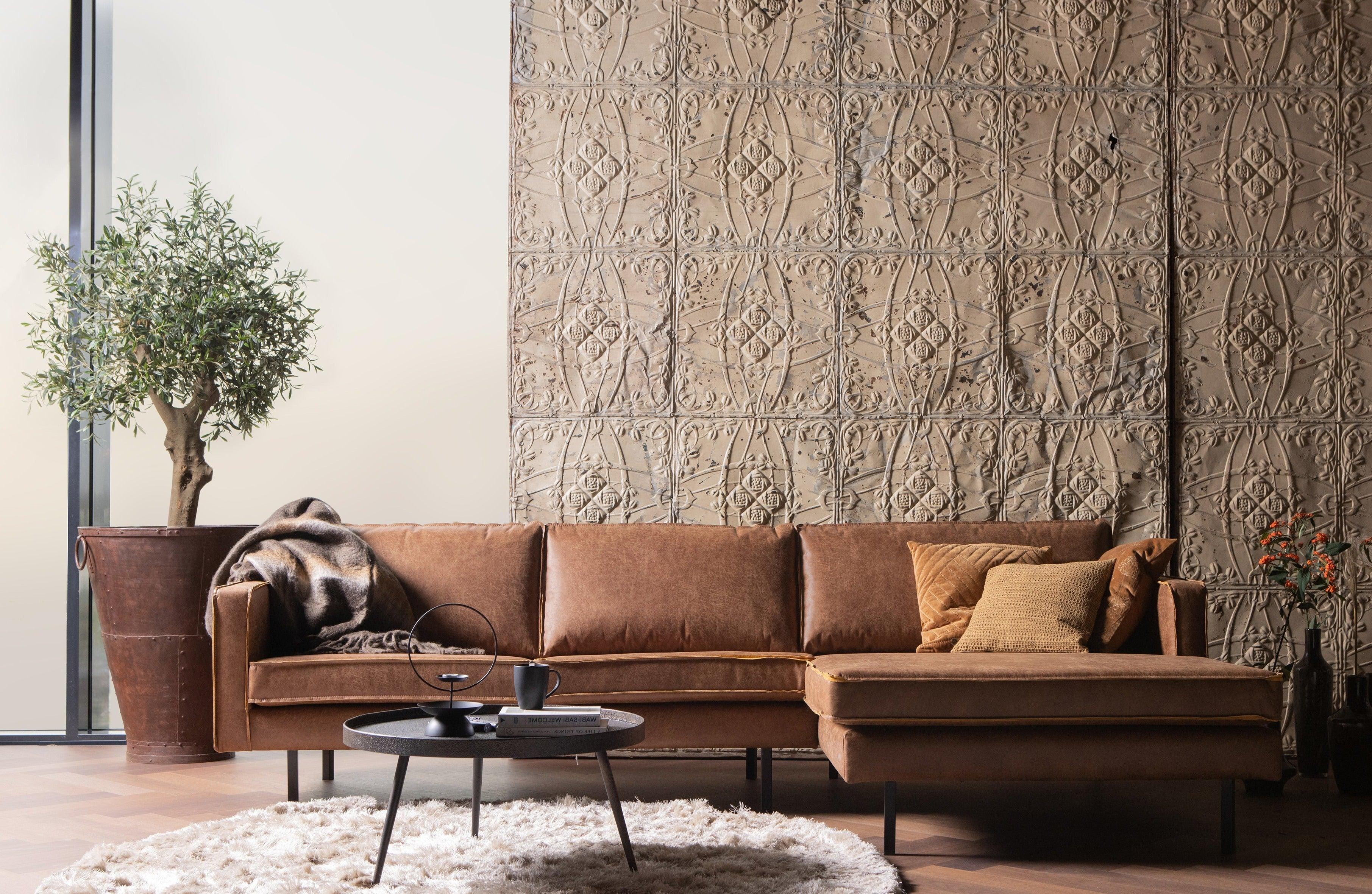 Narożnik welurowy prawostronny RODEO ciemnozielony Be Pure Eye on Design