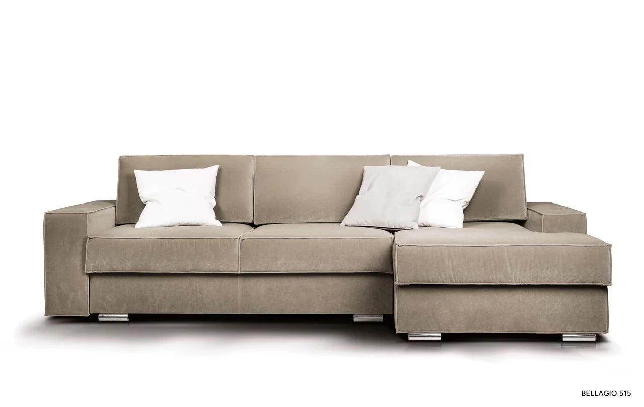 Narożnik z funkcją spania lewostronny TYBERIAS Rosanero Eye on Design