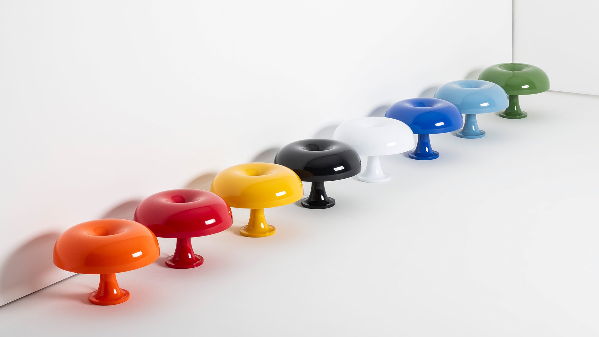 Tafellamp NESSINO rood