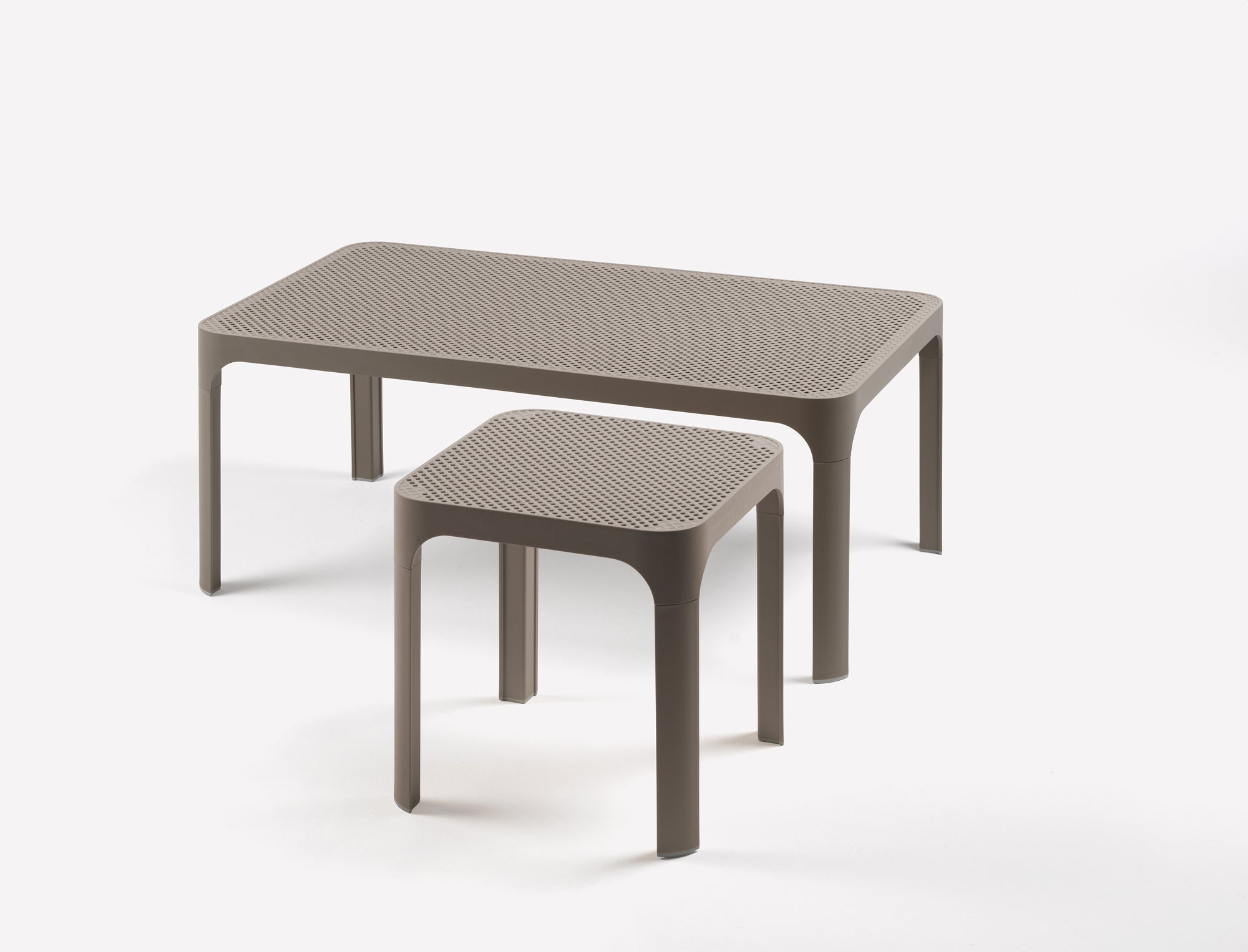 NET taupe outdoor coffee table