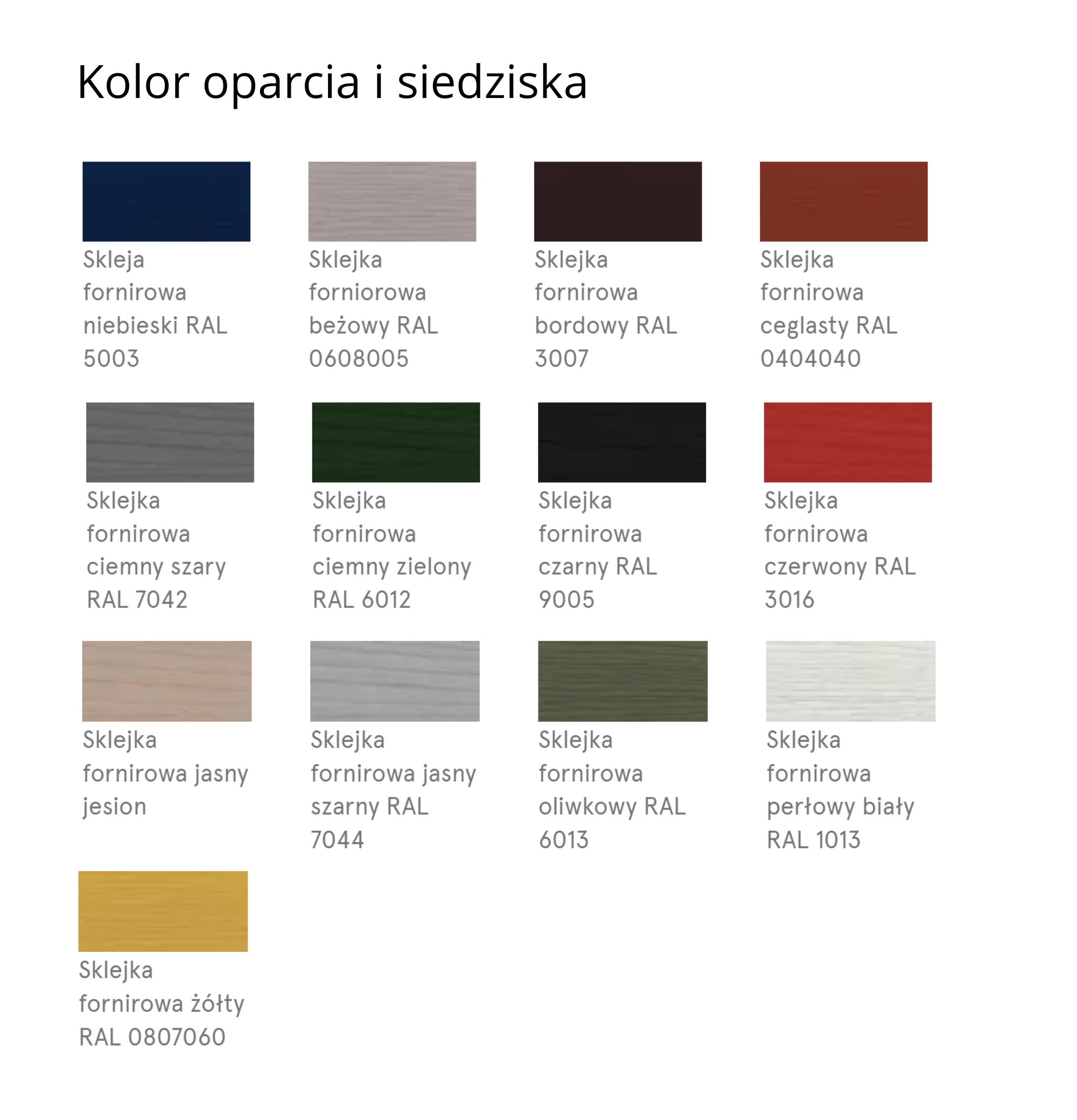 Krzesło biurowe NEW SCHOOL czerwona podstawa – .mdd