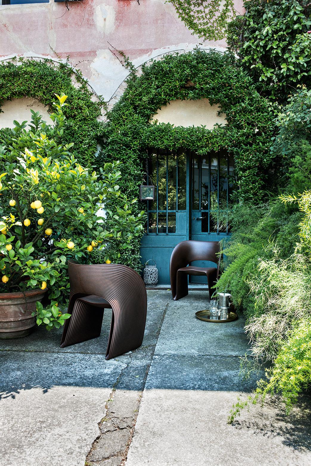 Niskie krzesło RAVIOLO pistacjowy Magis Eye on Design