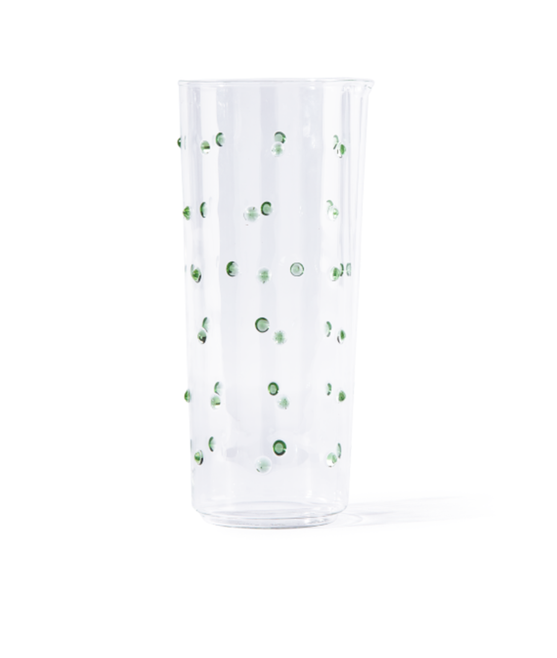 Olijfgroene glazen kan NOB