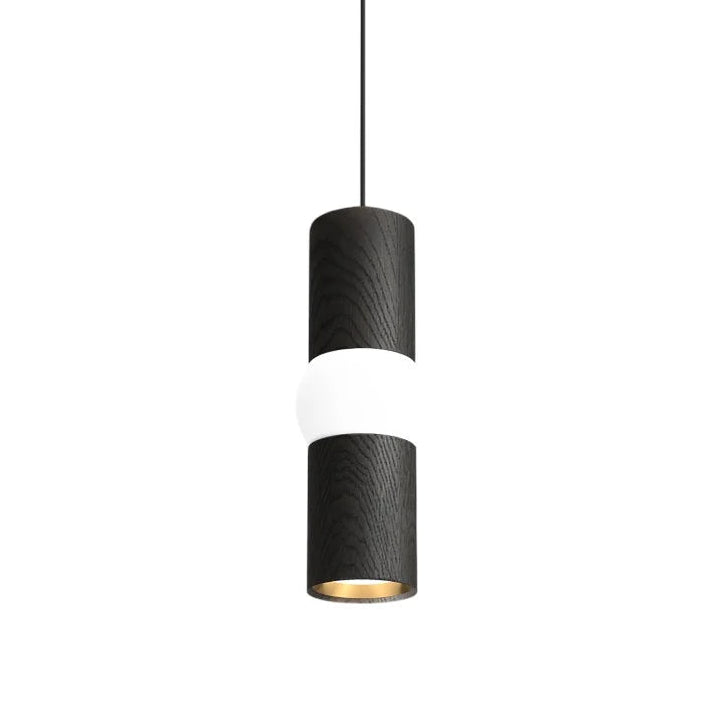Hanglamp LIGHTBONE zwart eiken