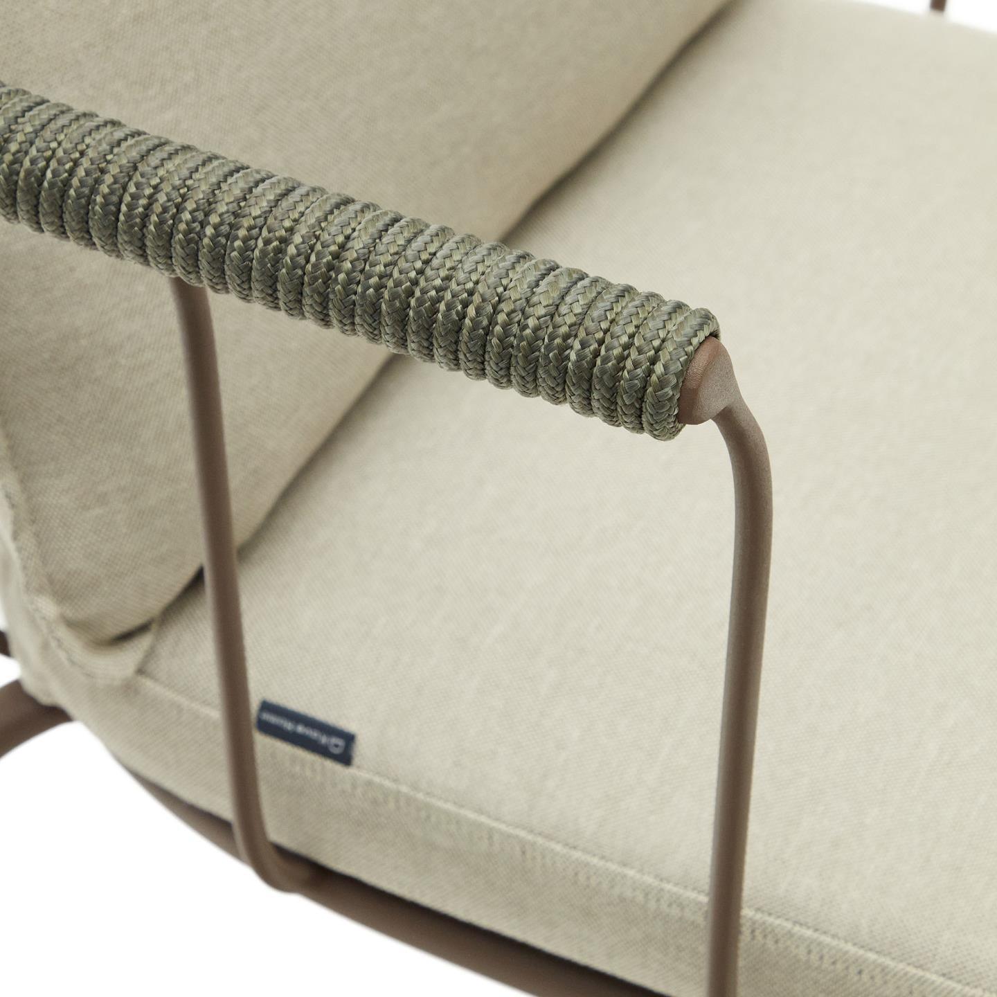 Ogrodowe krzesło barowe SALGUER brązowy La Forma Eye on Design