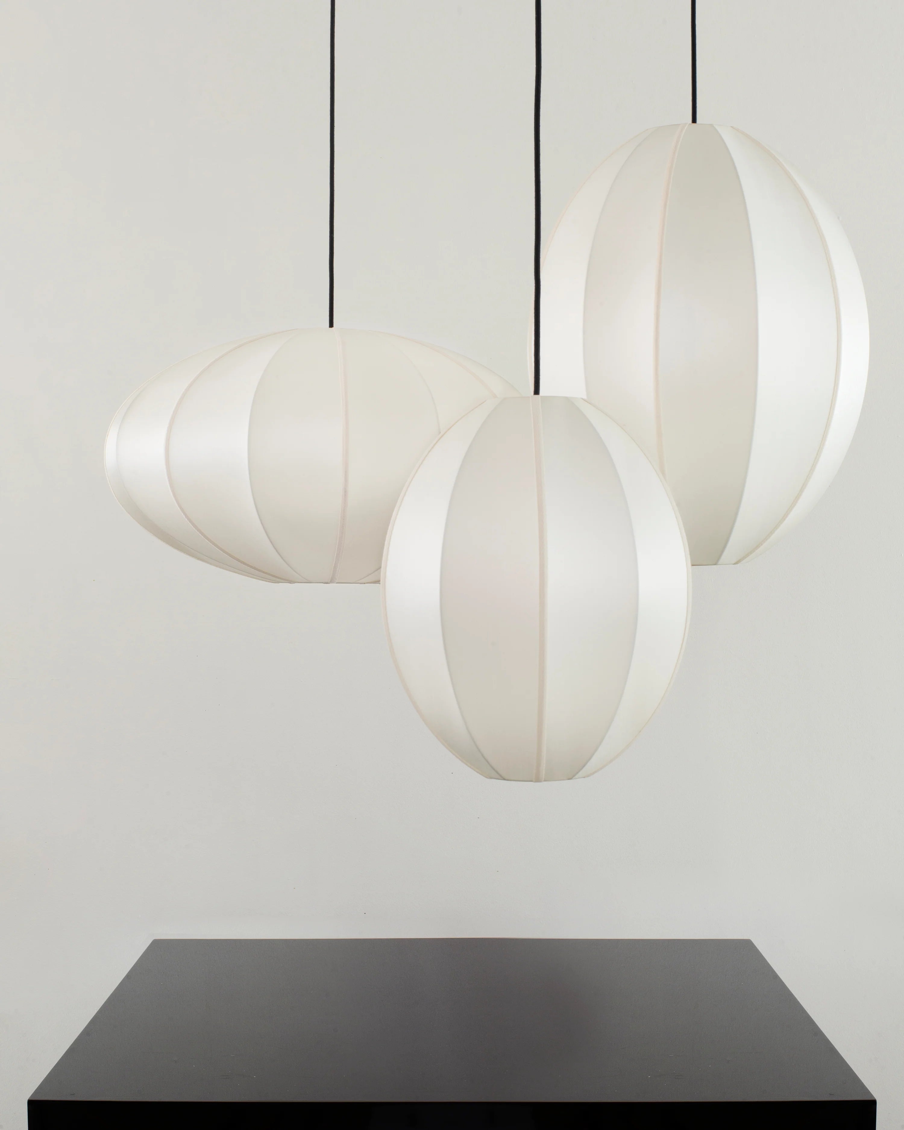 Abażur OVAL gebrochenes Weiß