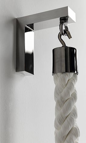 Wandbevestiging voor LA CIMA kapstok zilver