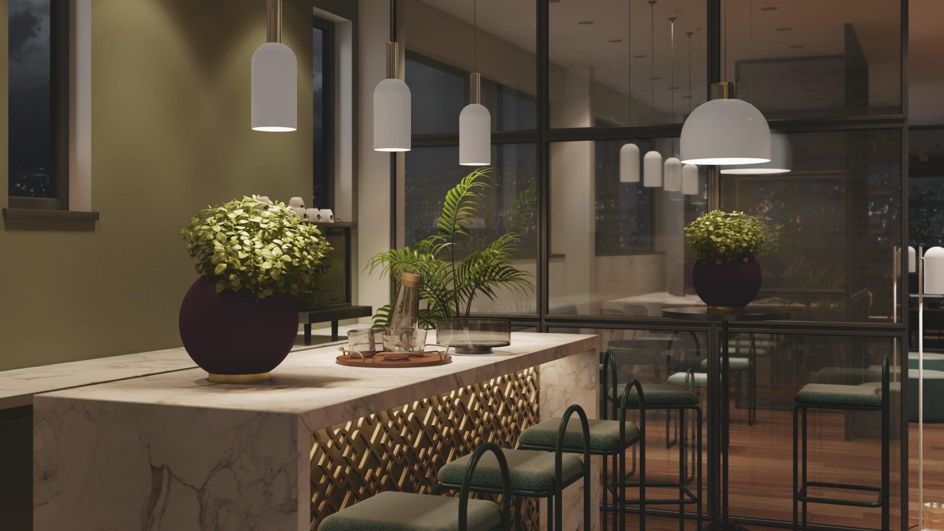 Osłonka GLOBE bordowy AYTM Eye on Design