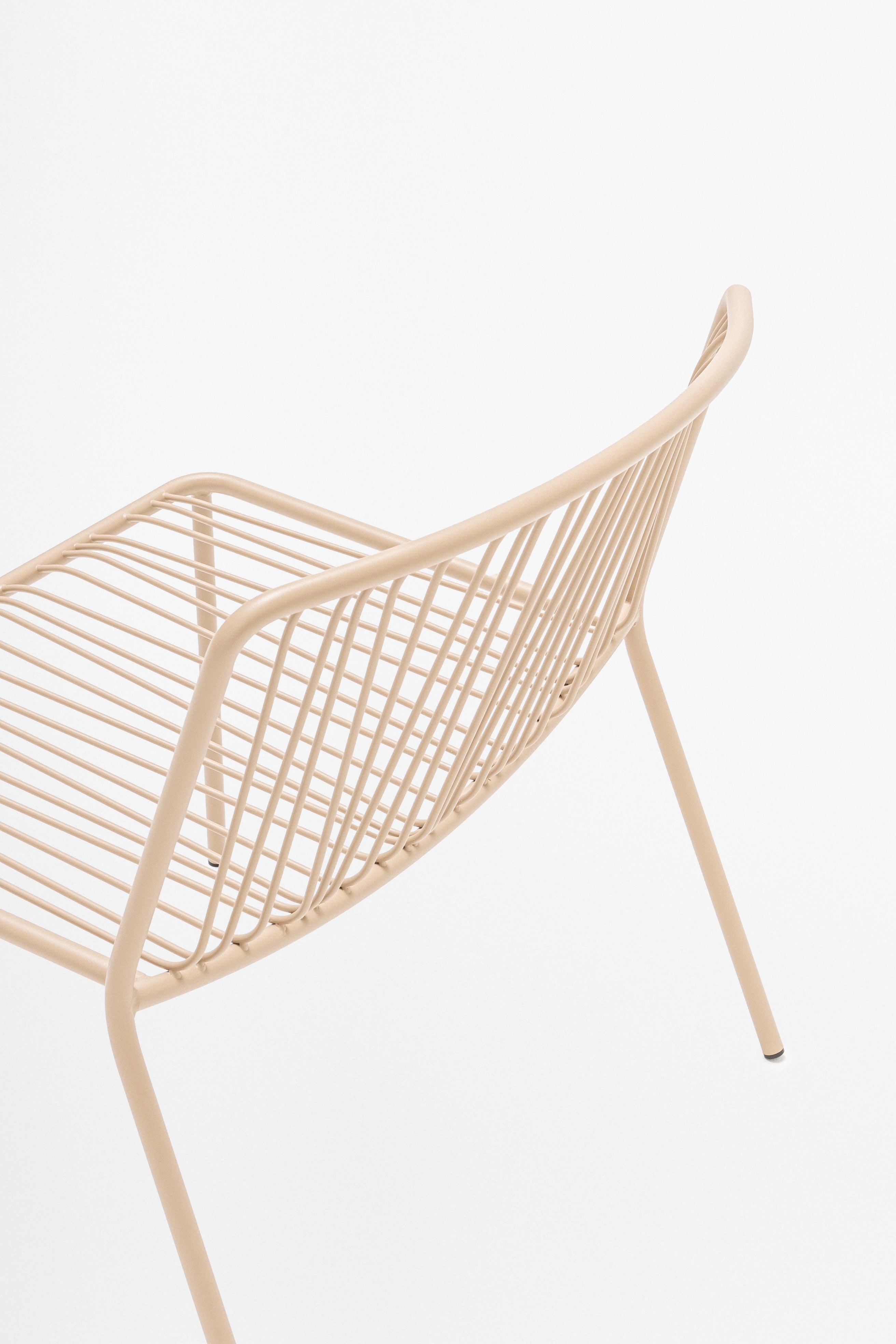 Outdoor armchair bris galvanized steel