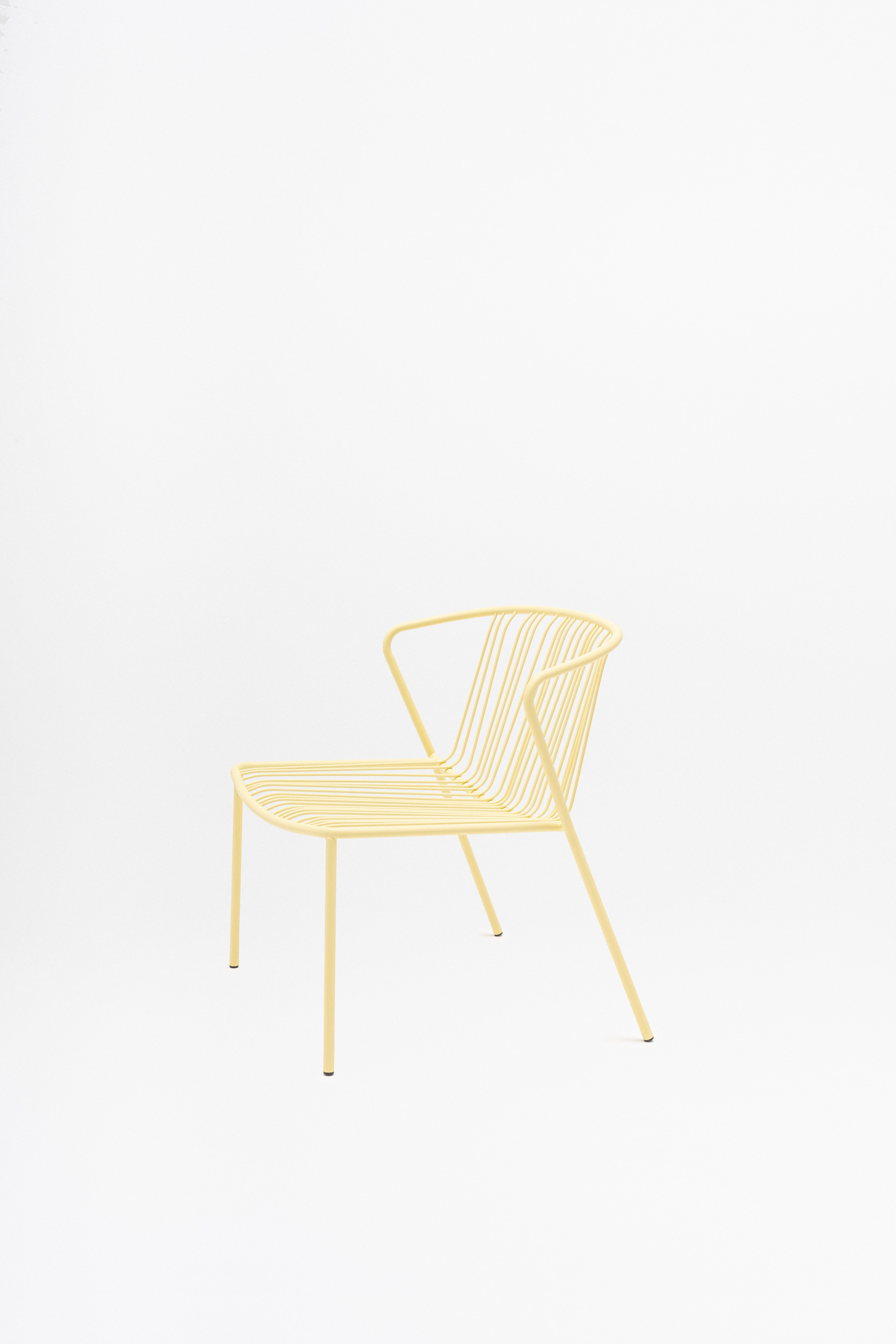 Outdoor armchair bris galvanized steel