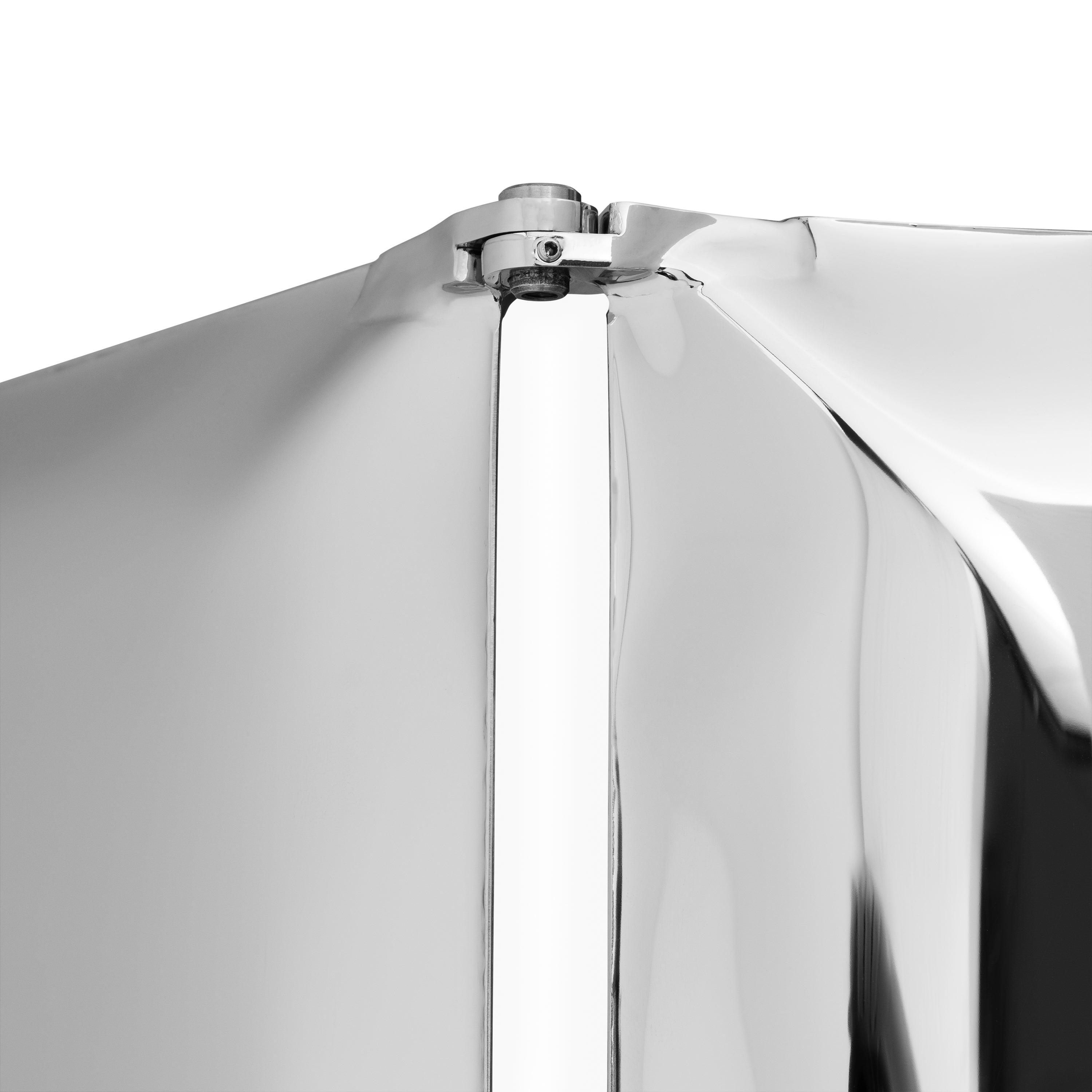 Parawan SONAR MIRROR inox Zieta Studio Eye on Design