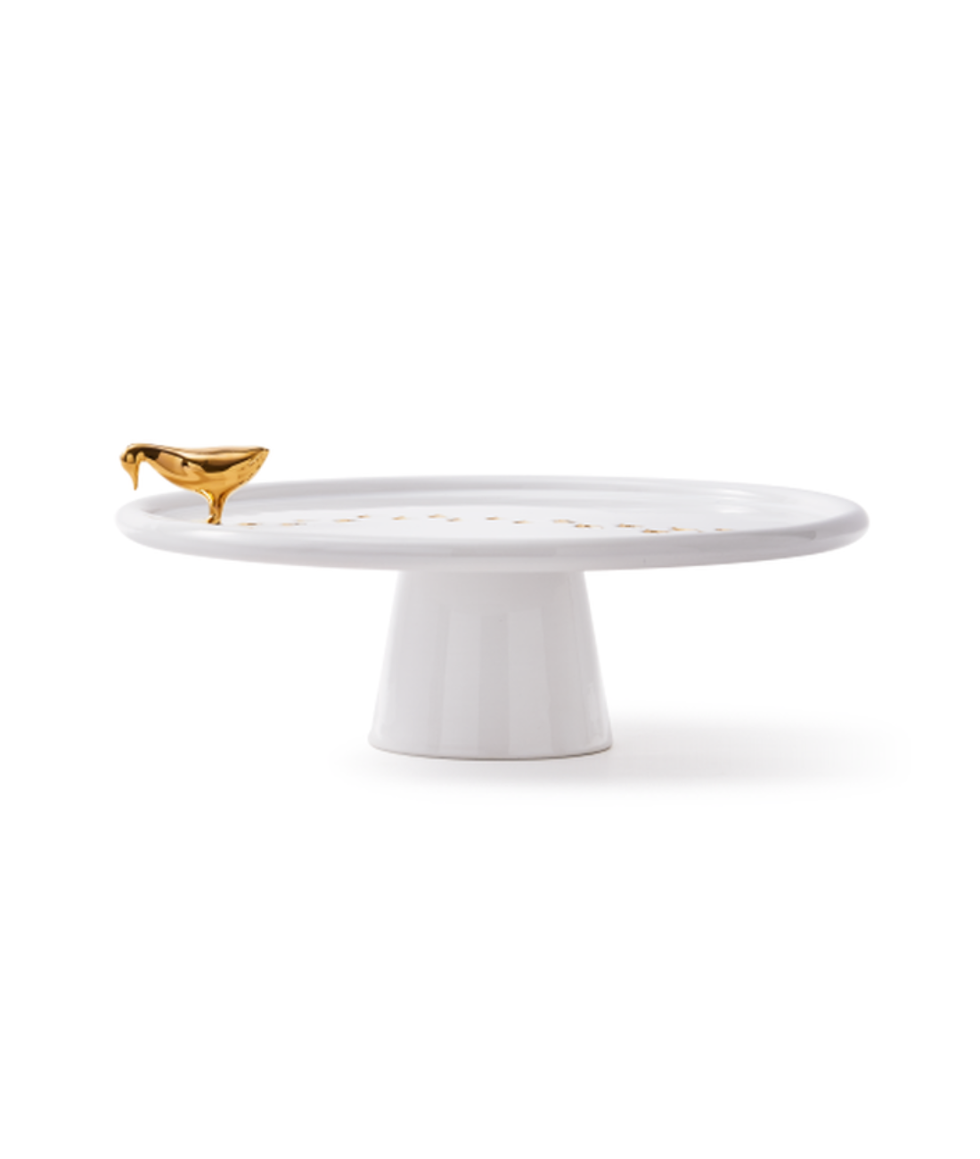 WALKING DUCK Teller weiß