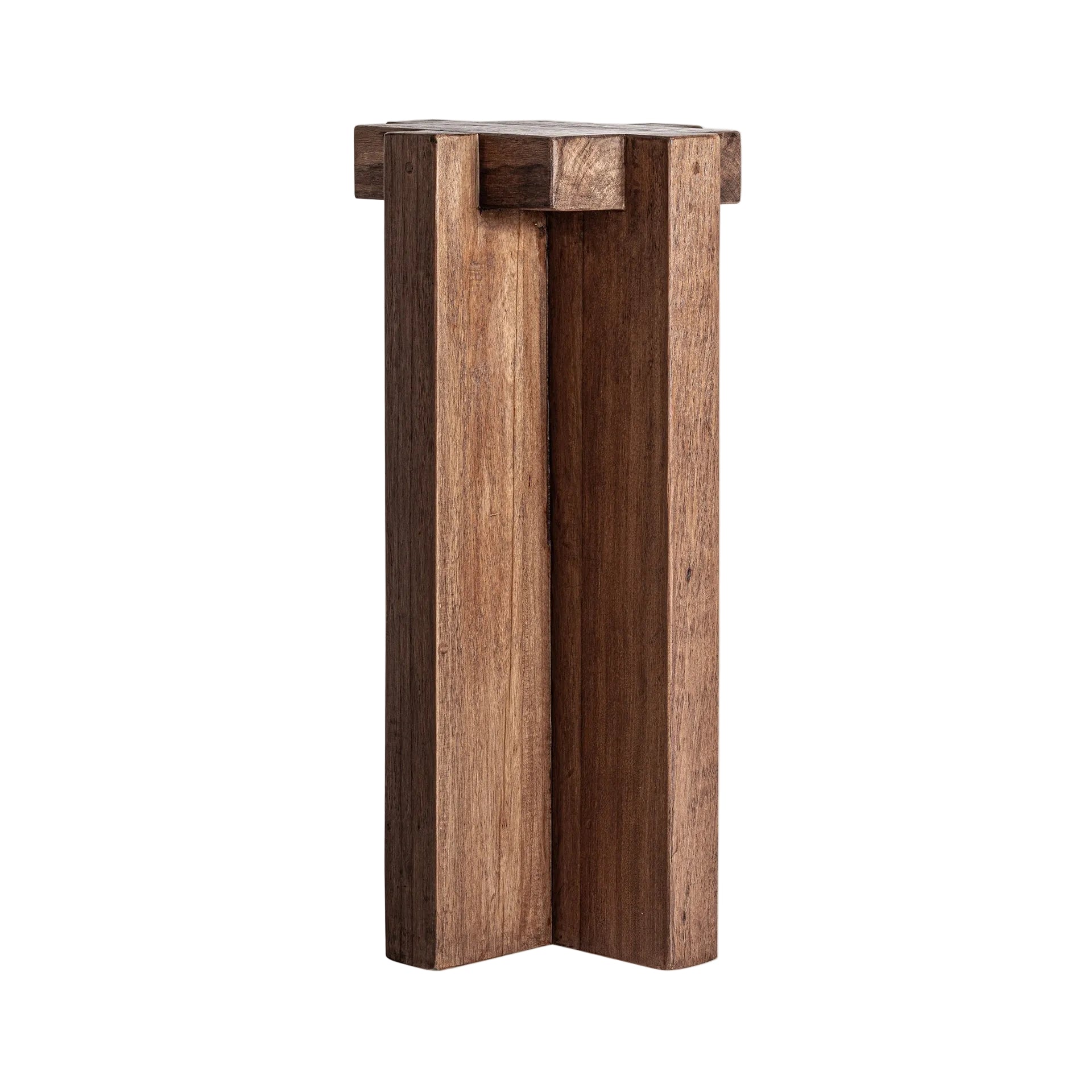 Bijzettafel BRUTALIST gerecycled hout