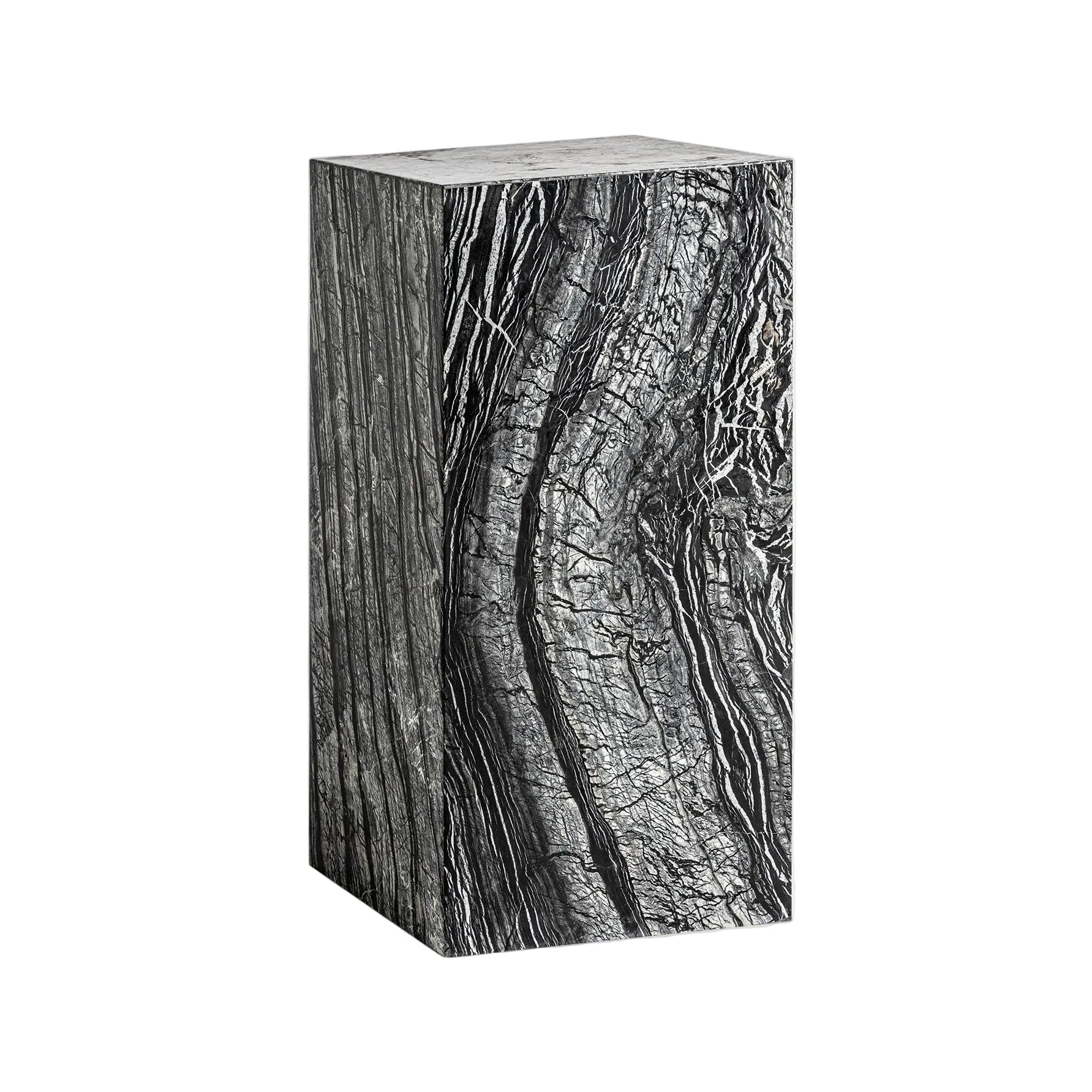 Zijtafel CHAINTRE grijs marmer