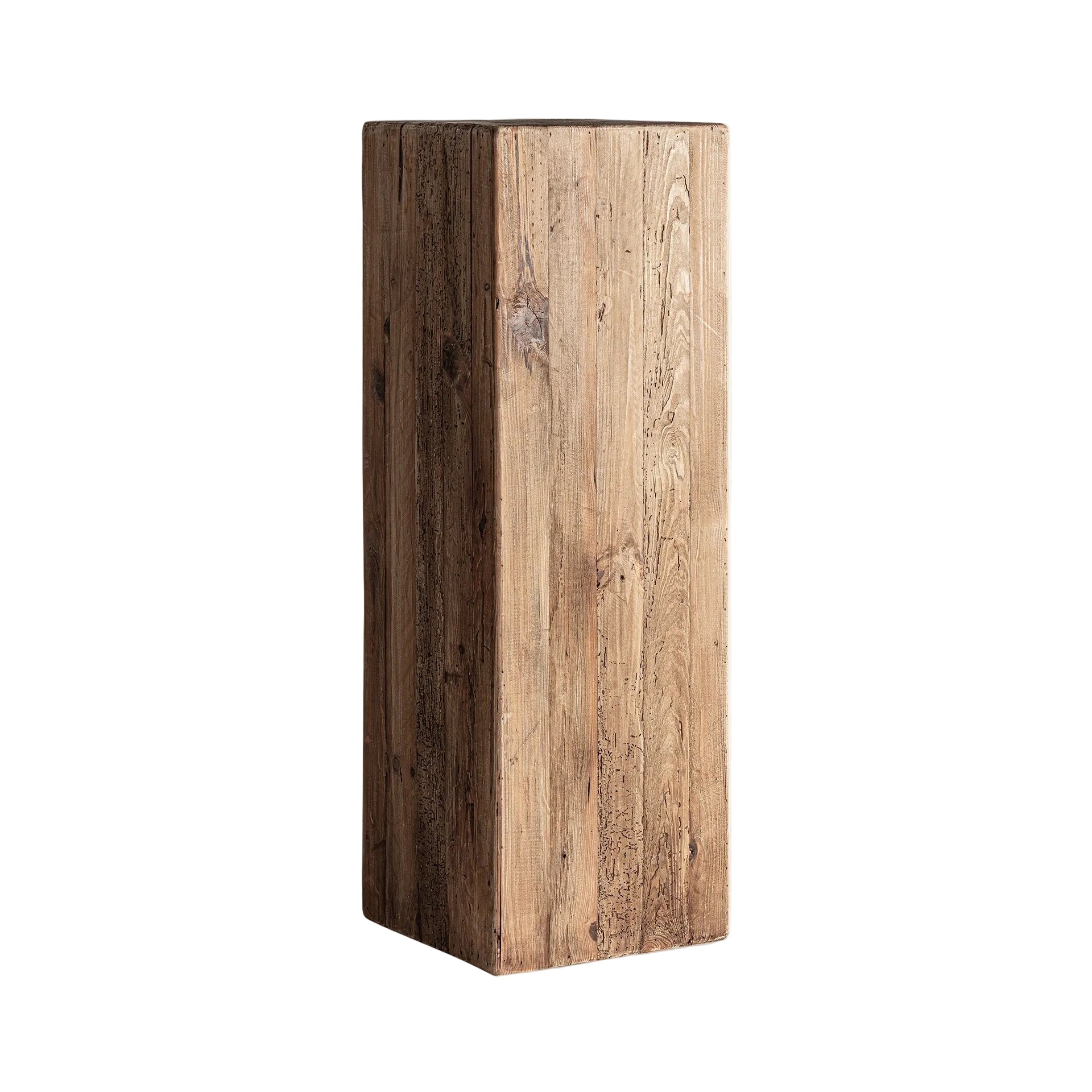 Bijzettafel TRUEL gerecycled grenenhout