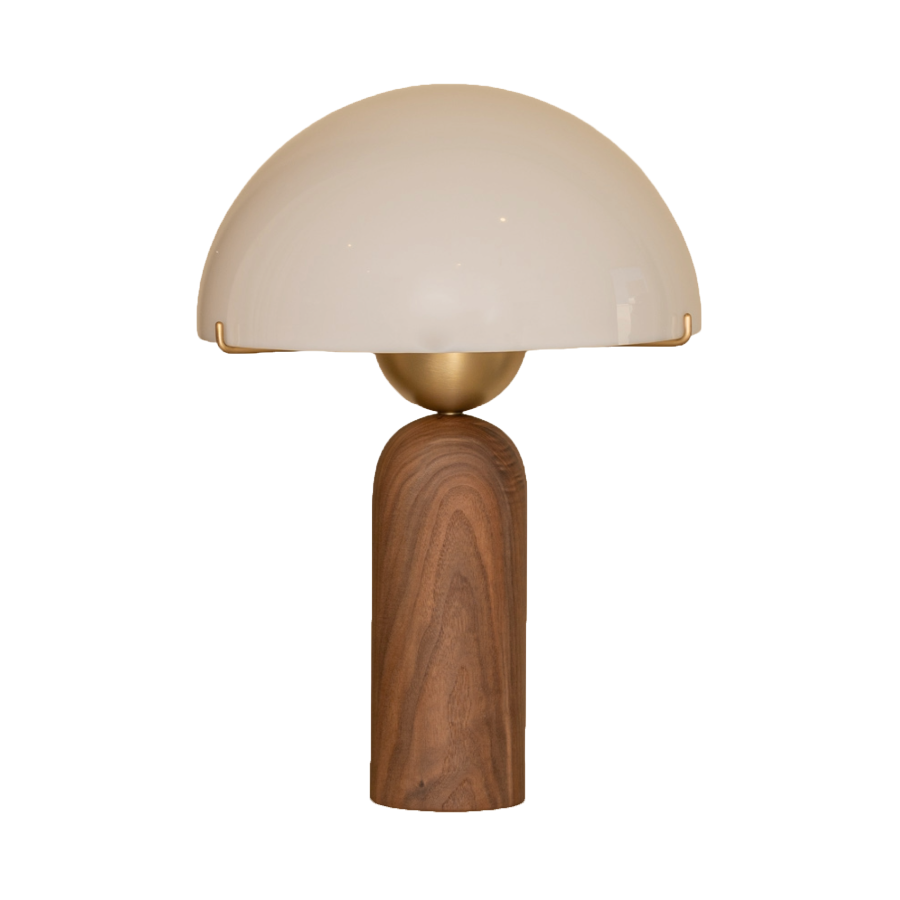 Tischlampe PEONO Nussbaum