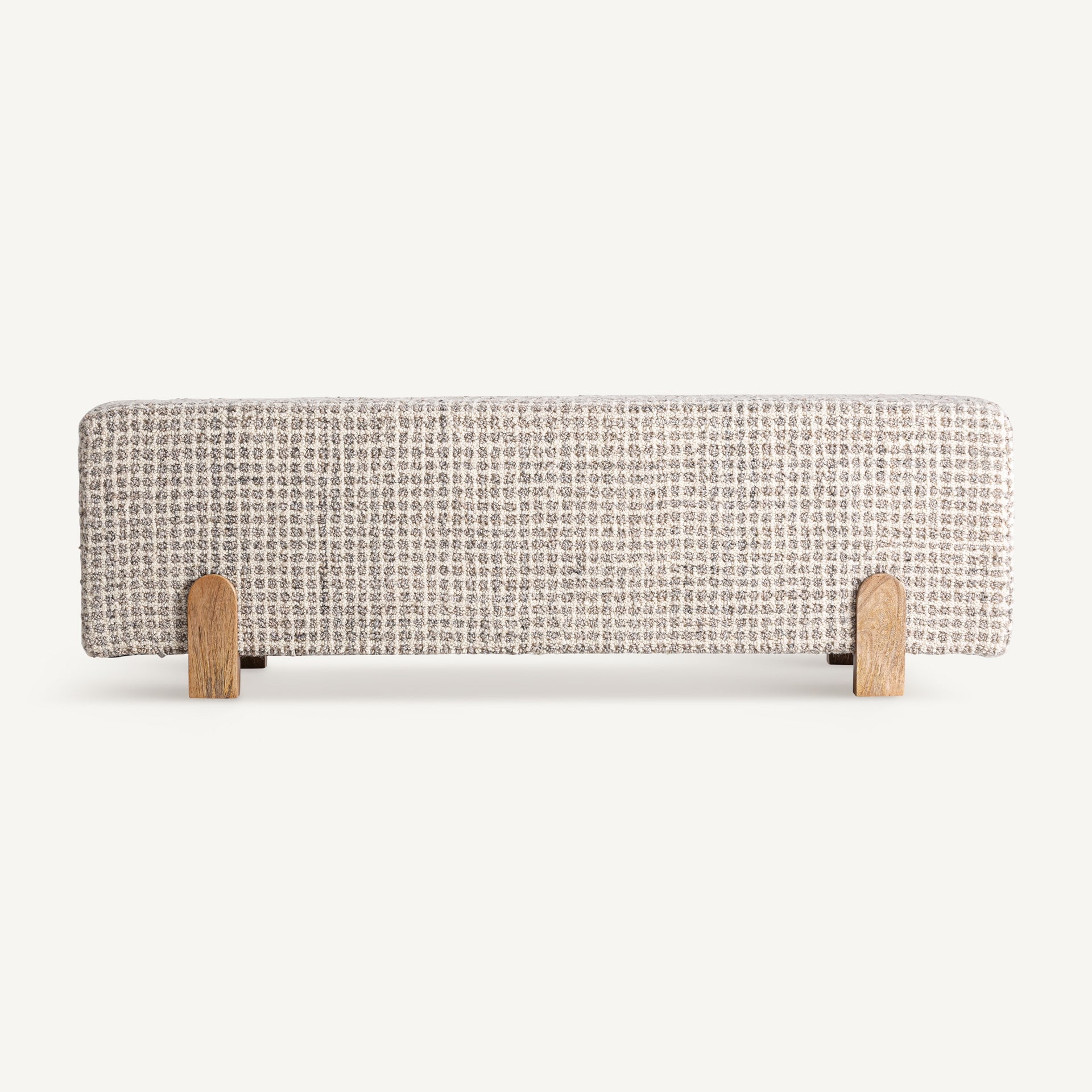 Bank BECCLES beige schapenvacht