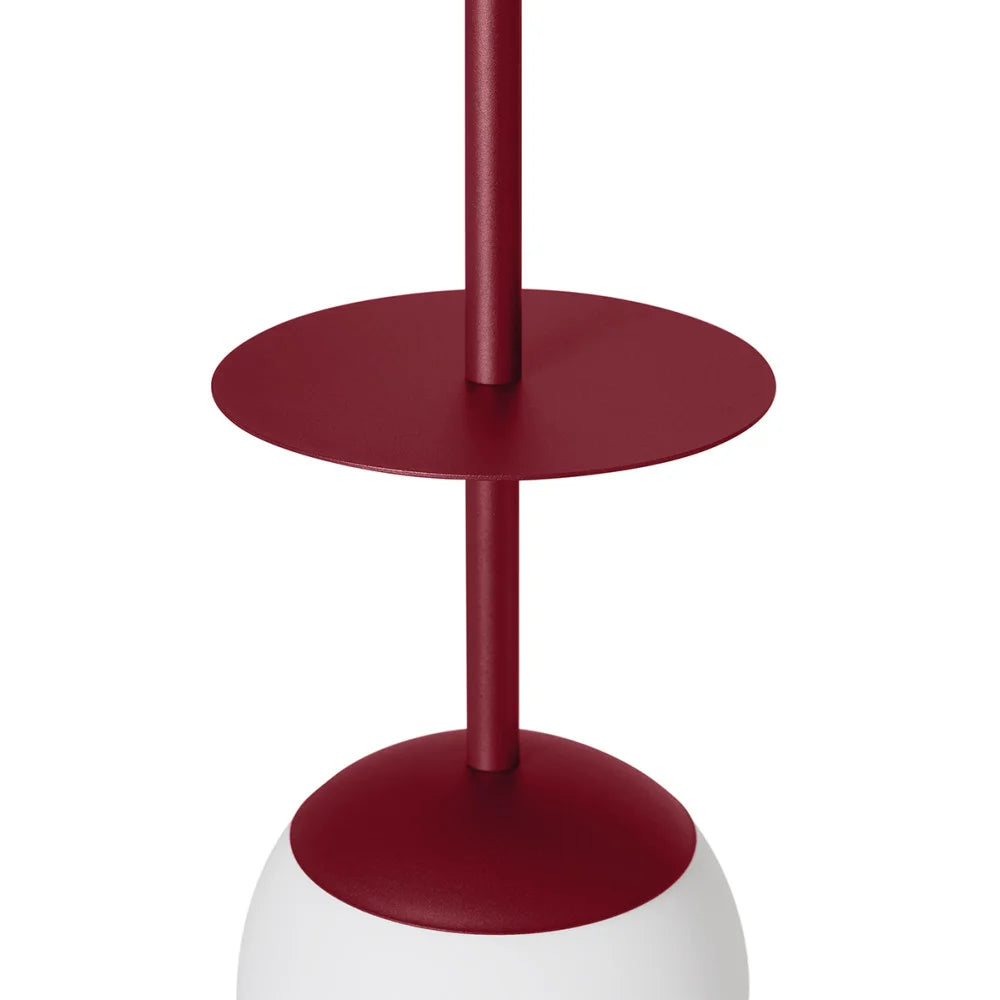 Hanglamp PLAAT bordeauxrood
