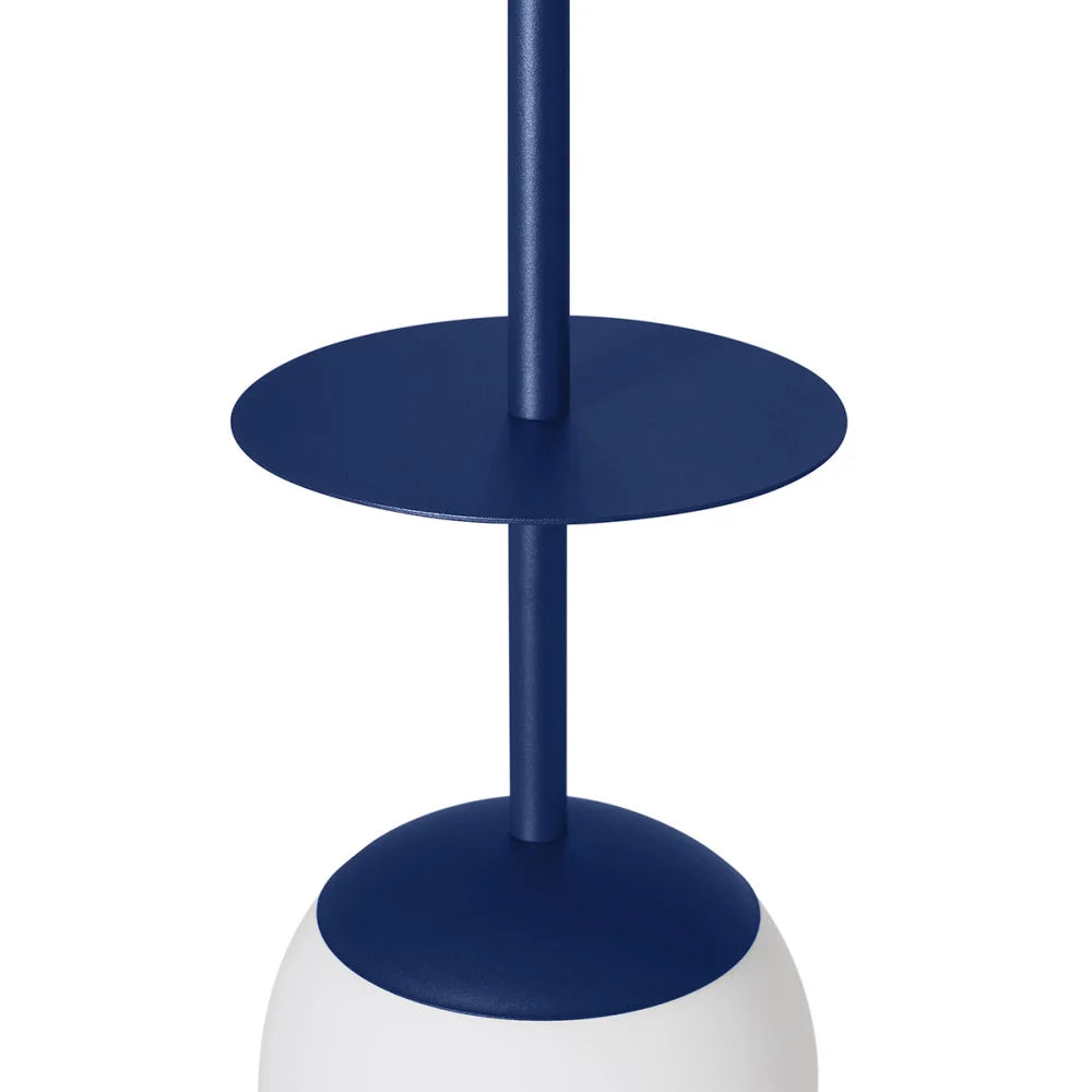 PLAAT marineblaue Hängelampe