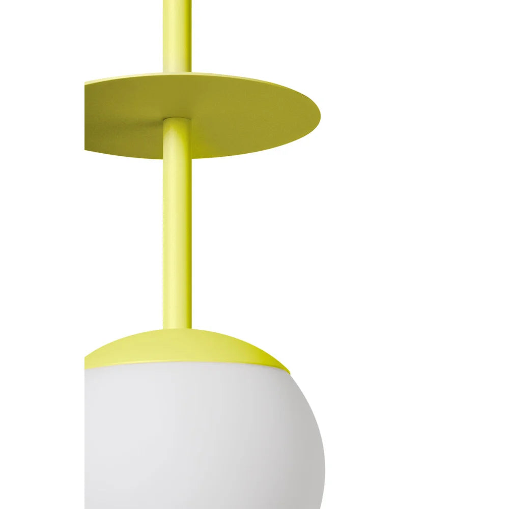 Hanglamp PLAAT heldergeel