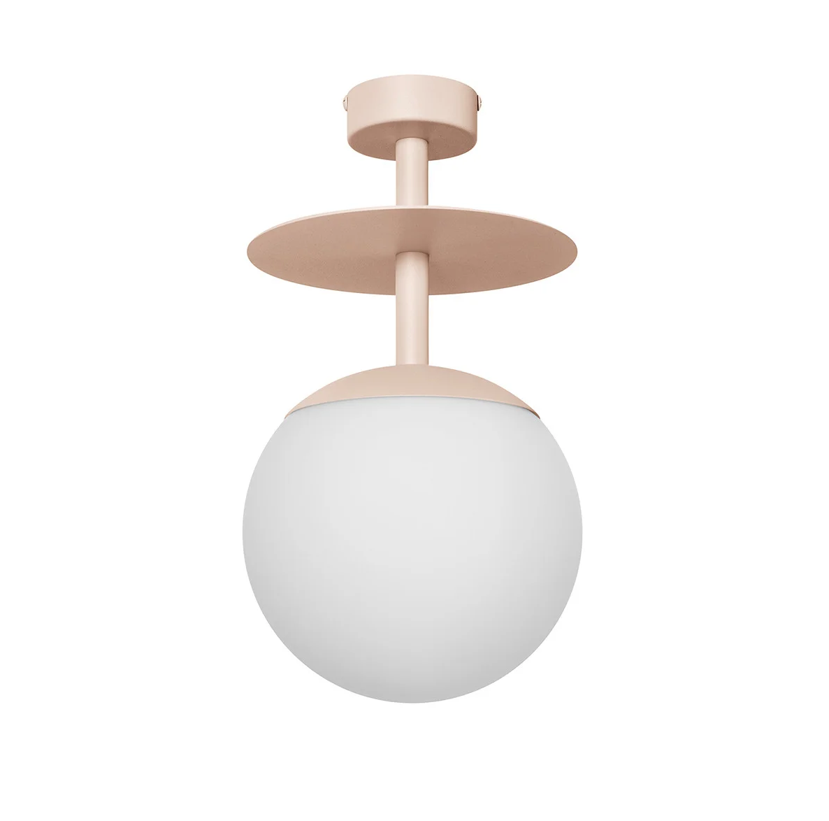 Plafondlamp PLAAT beige