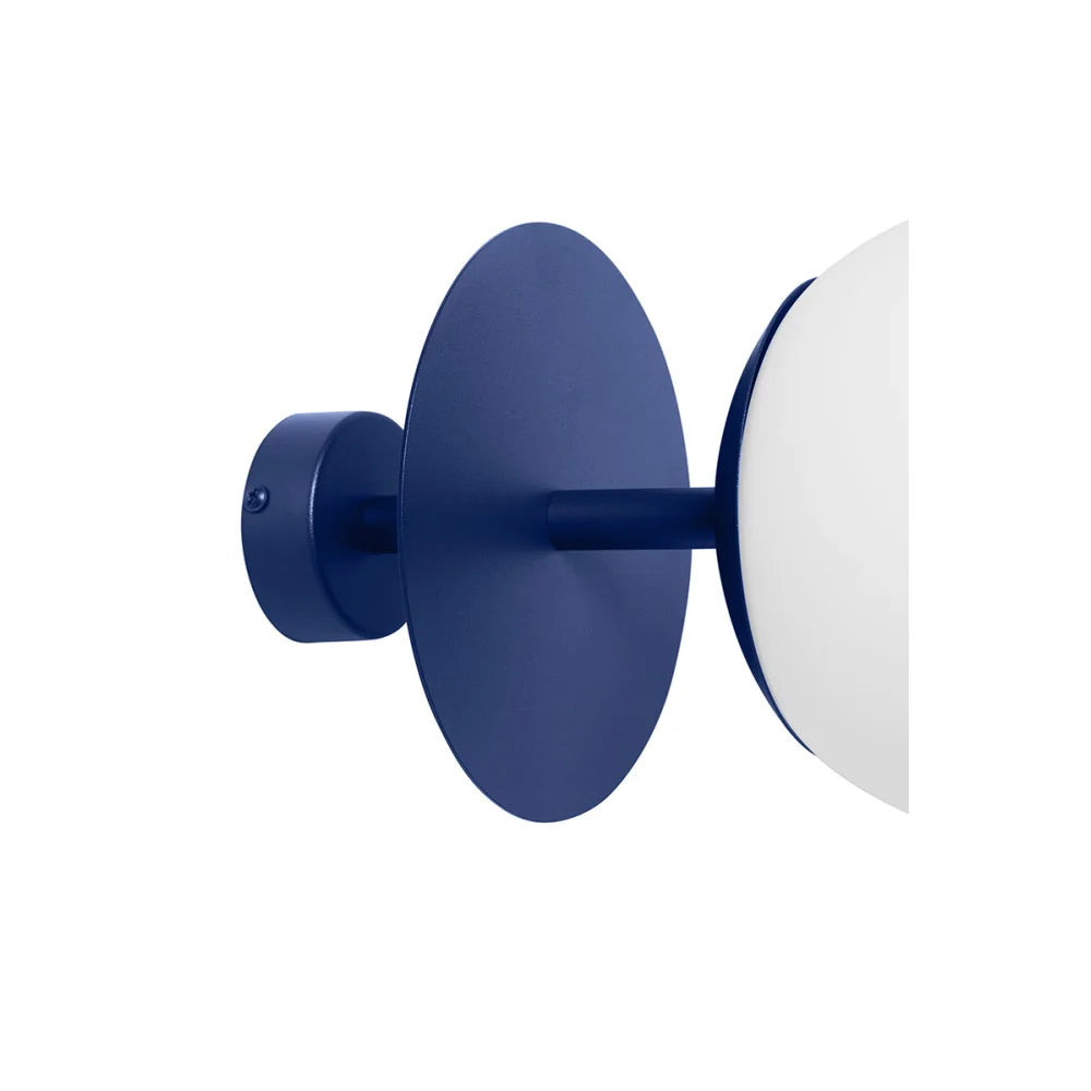 Plafondlamp PLAAT marineblauw