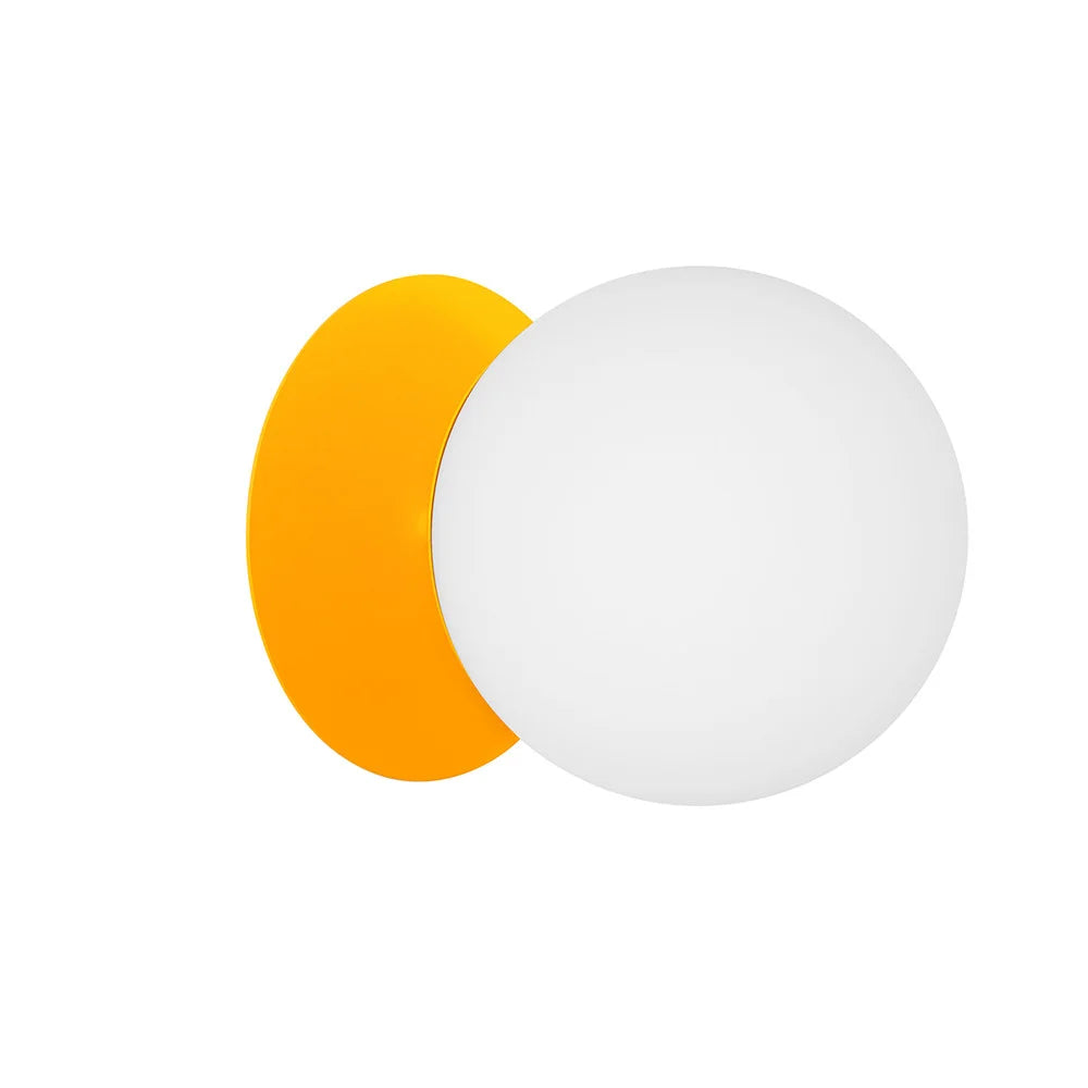 Wandlamp PLAAT oranje