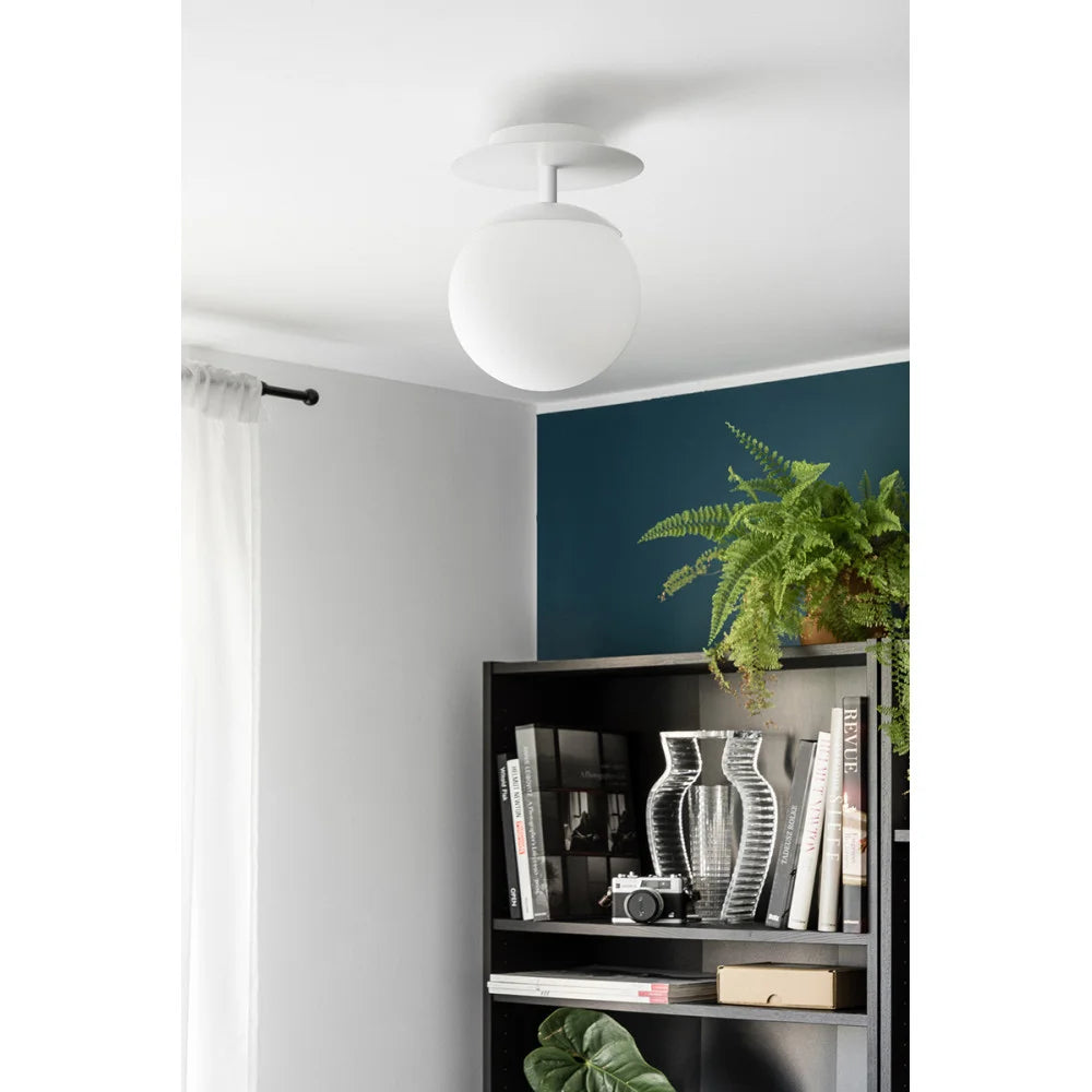 PLAAT wall lamp in burgundy