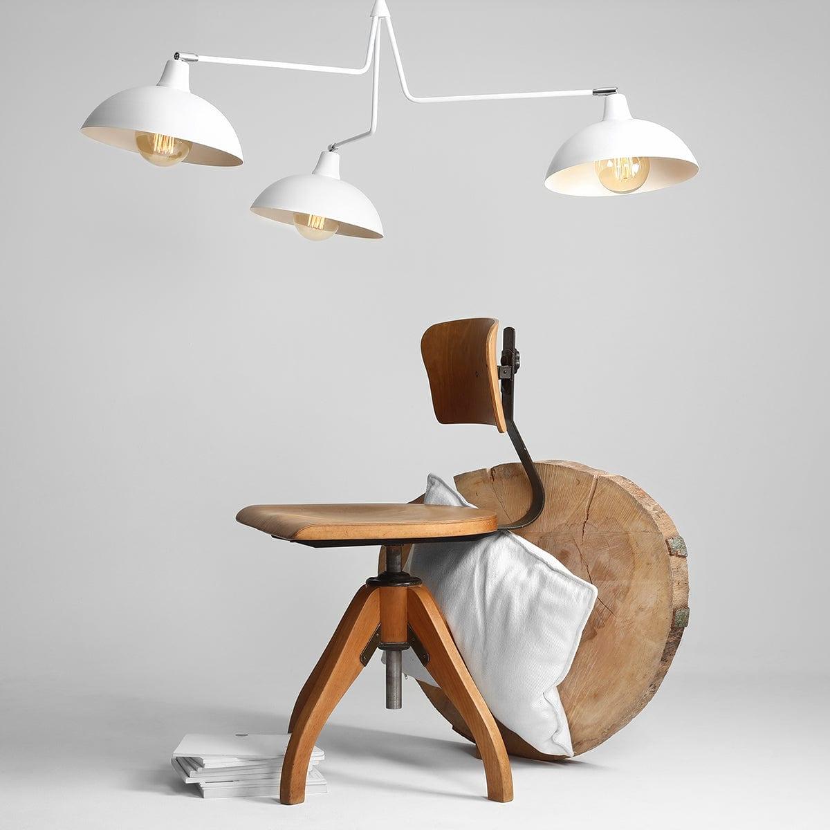 Plafon ESPACE TRIO biały Artera Eye on Design