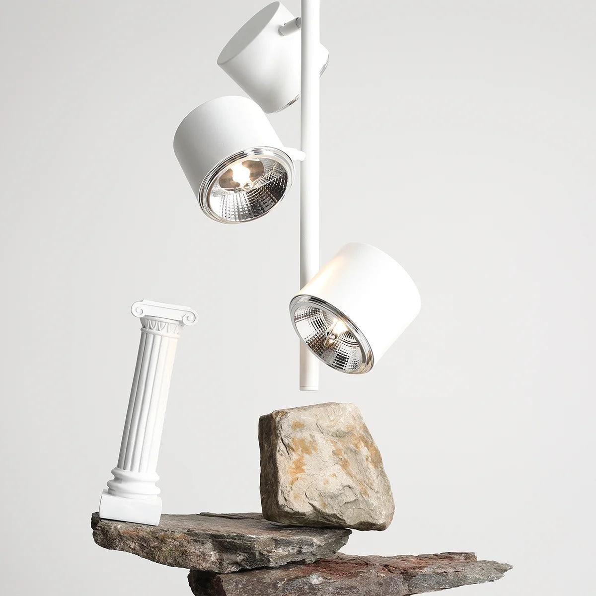 Plafon pionowy BOT QUATRO biały Artera Eye on Design