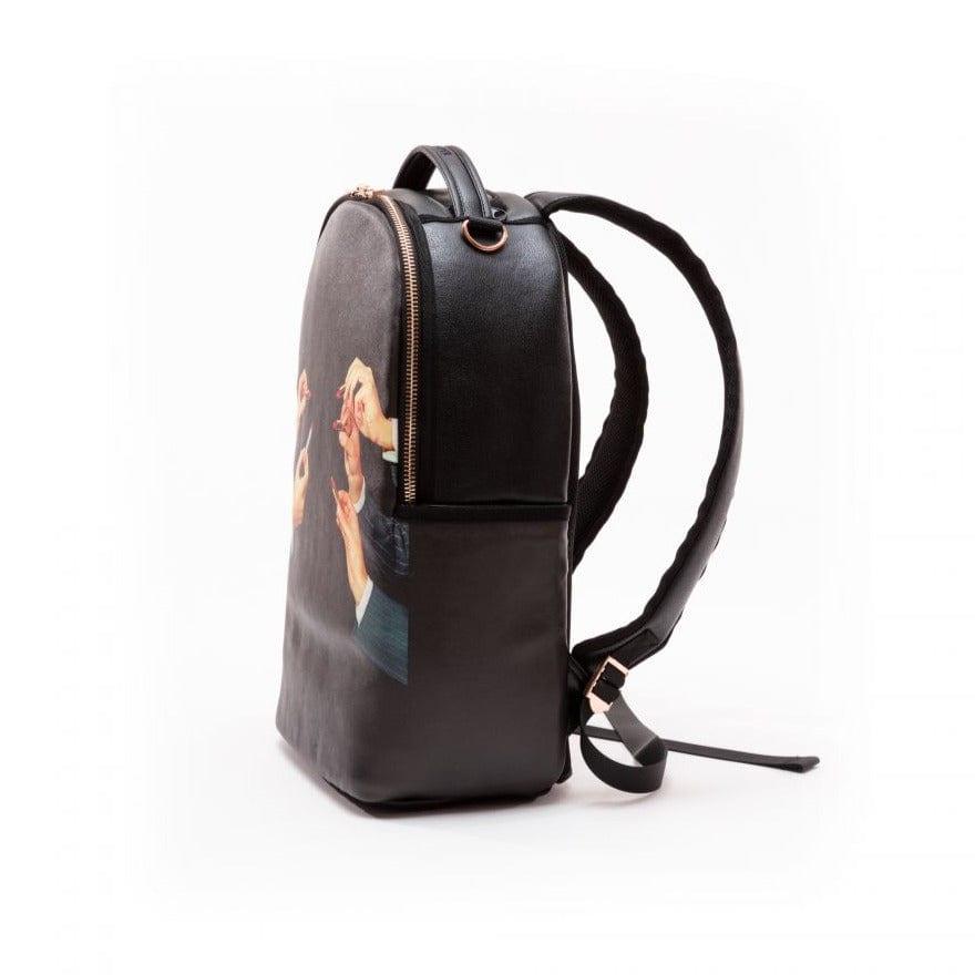 Plecak LIPSTICKS czarny Seletti Eye on Design