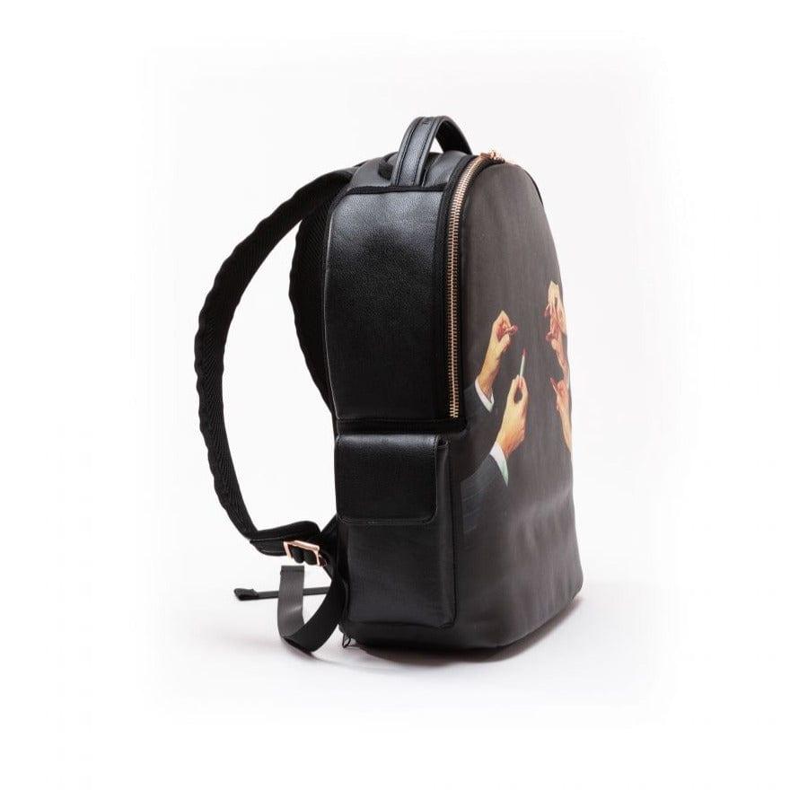 Plecak LIPSTICKS czarny Seletti Eye on Design