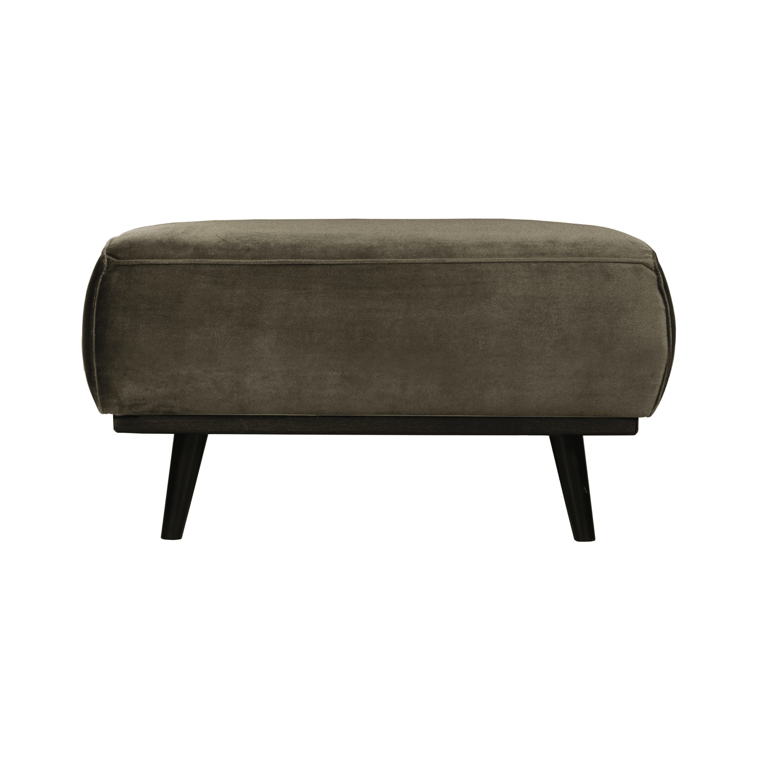 Podnóżek aksamitny STATEMENT ciemnozielony Be Pure Eye on Design