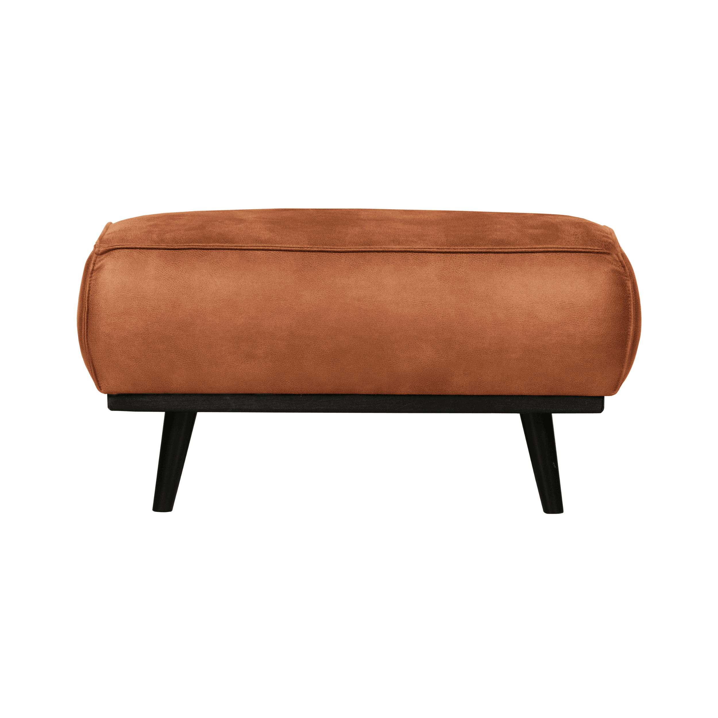 Podnóżek ekoskóra STATEMENT koniakowy Be Pure Eye on Design