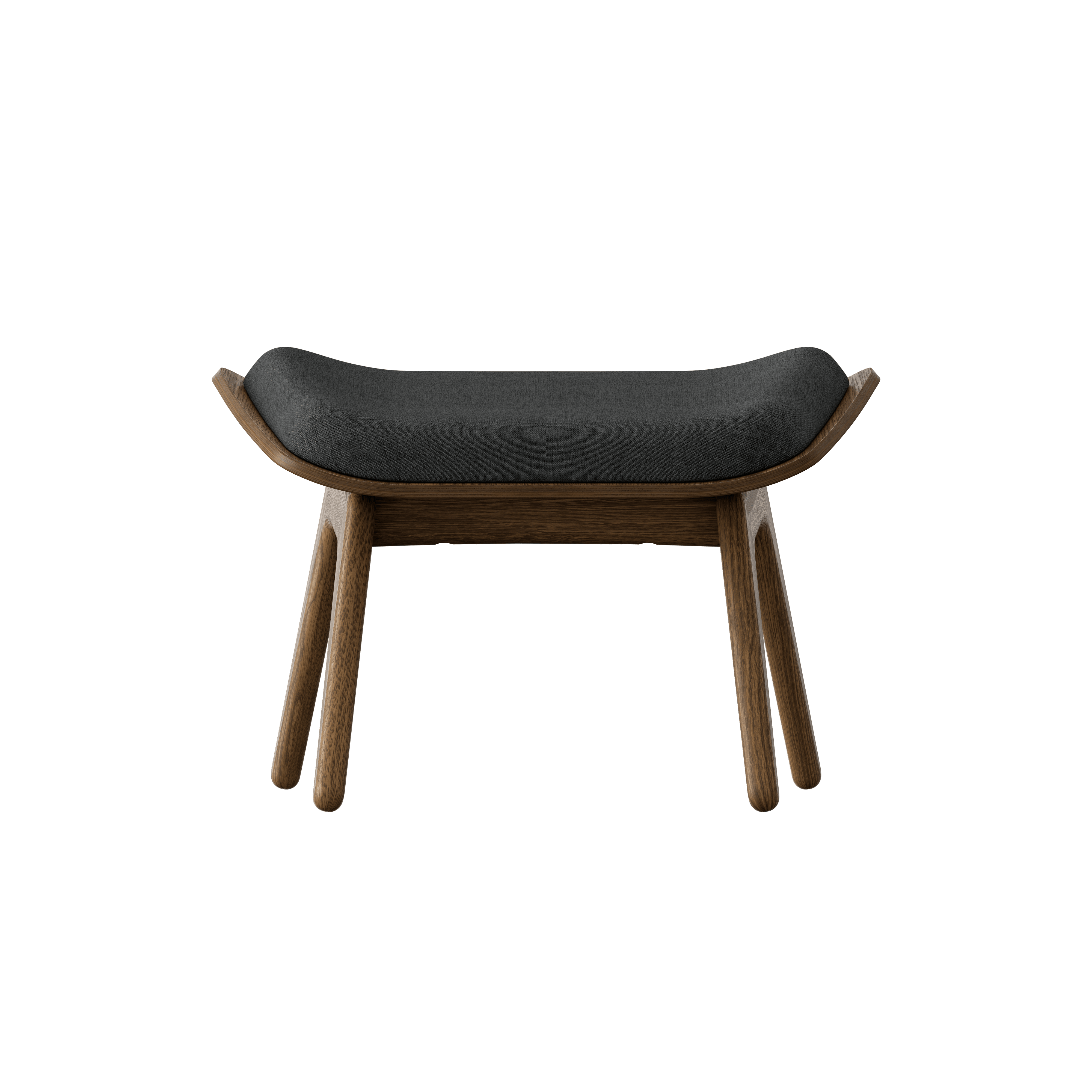 Podnóżek READER antracytowy z ciemnodębową podstawą UMAGE Eye on Design