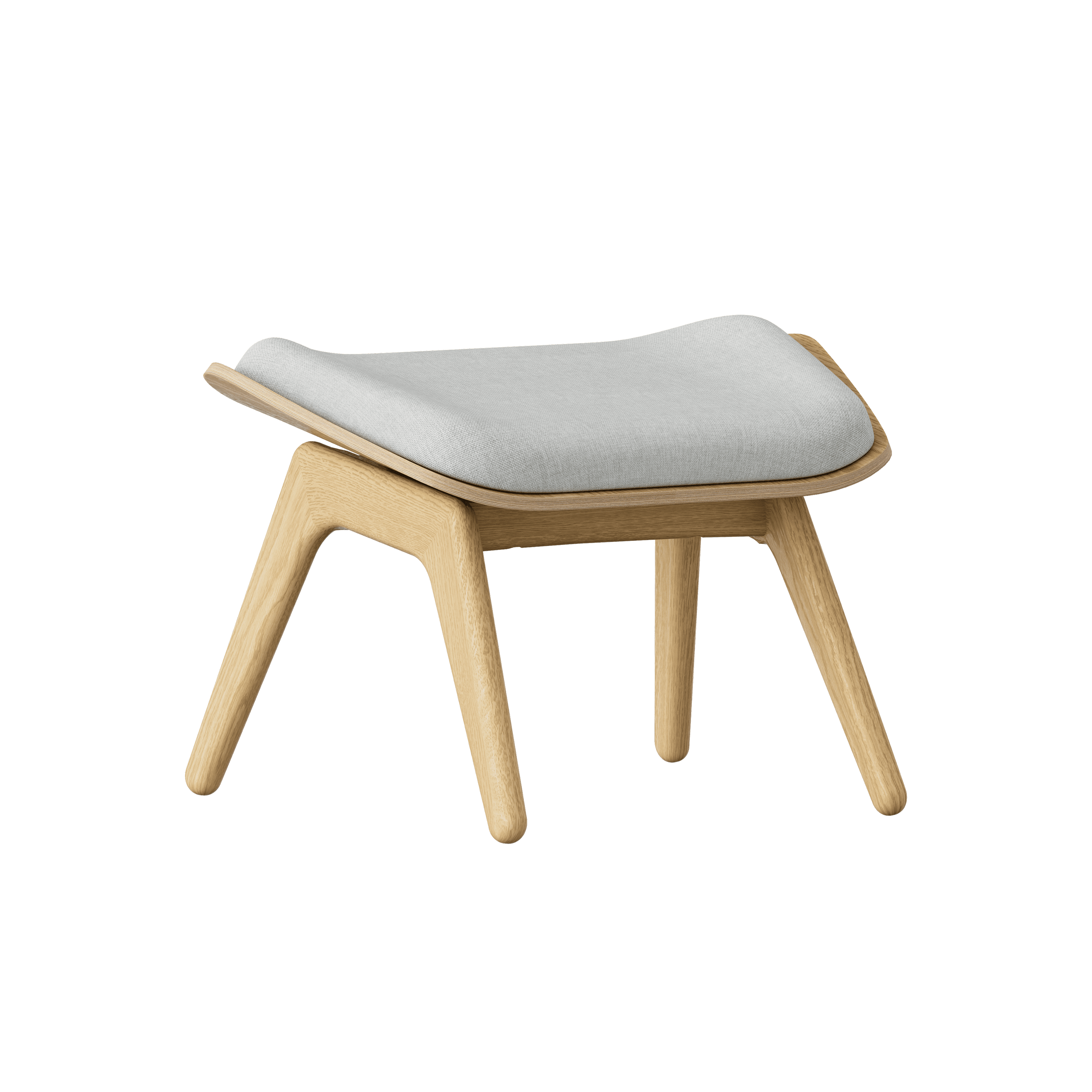 Podnóżek READER baby blue z dębową podstawą UMAGE Eye on Design